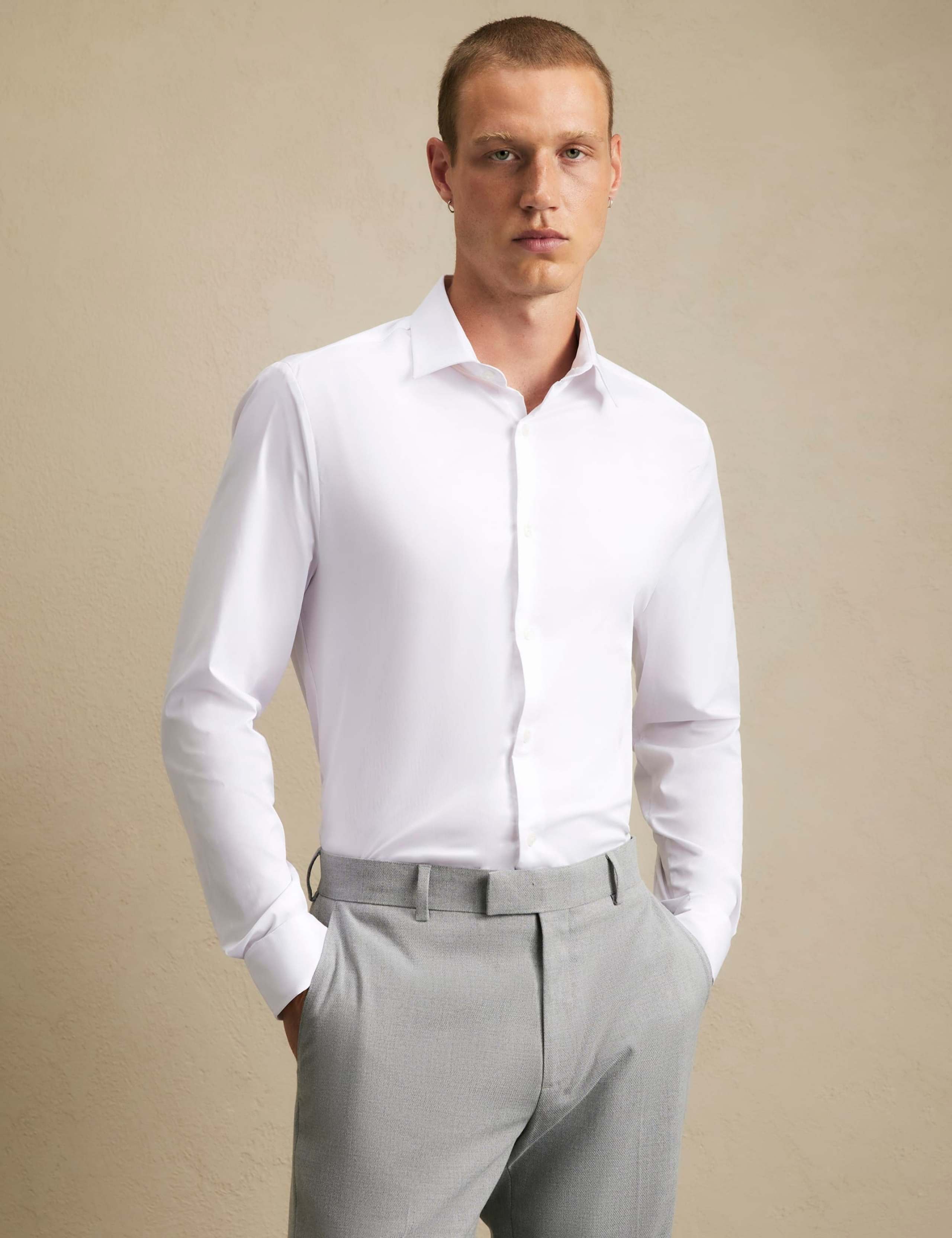 Slim Fit Stretch Shirt