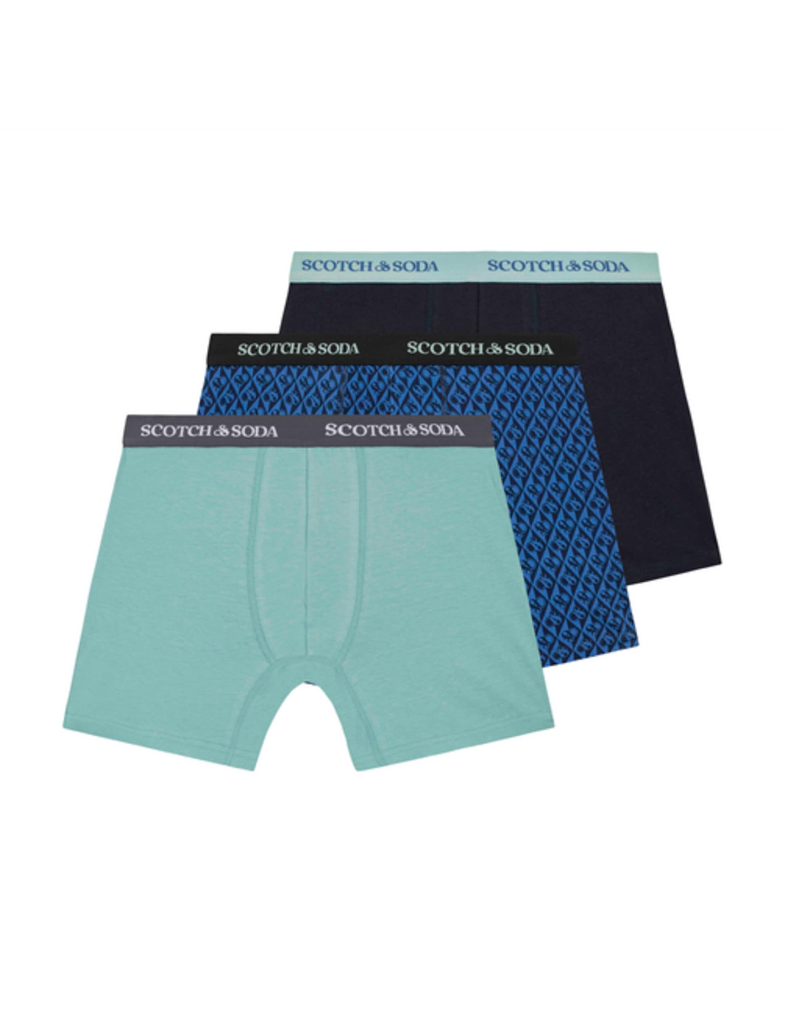 3pk Cotton Rich Patterned Boxers