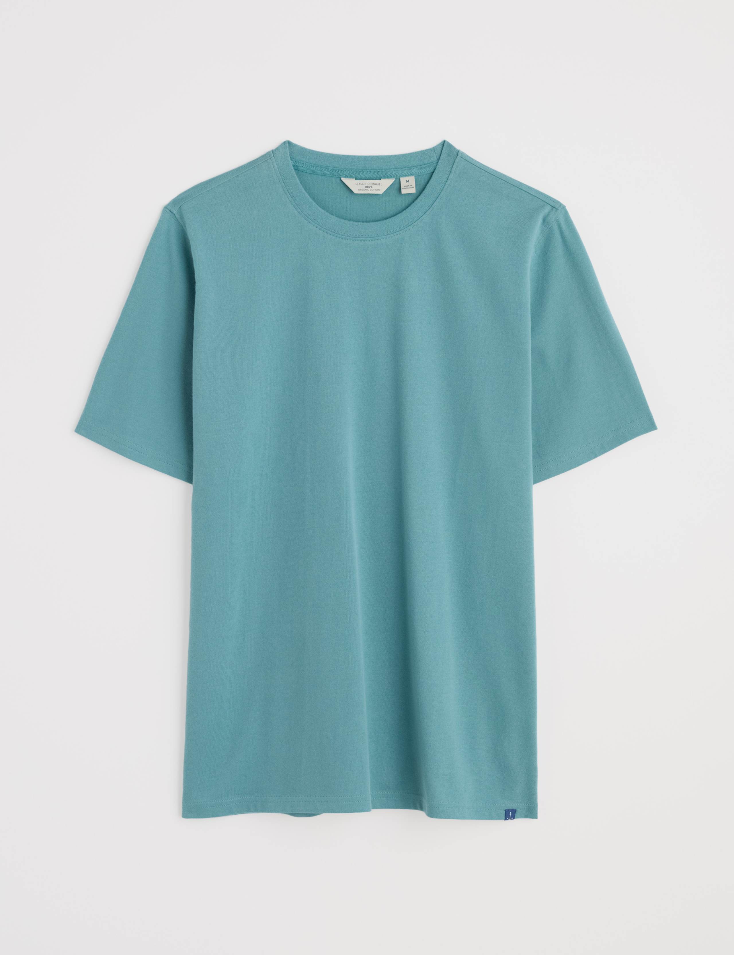 Pure Cotton Crew Neck T-Shirt