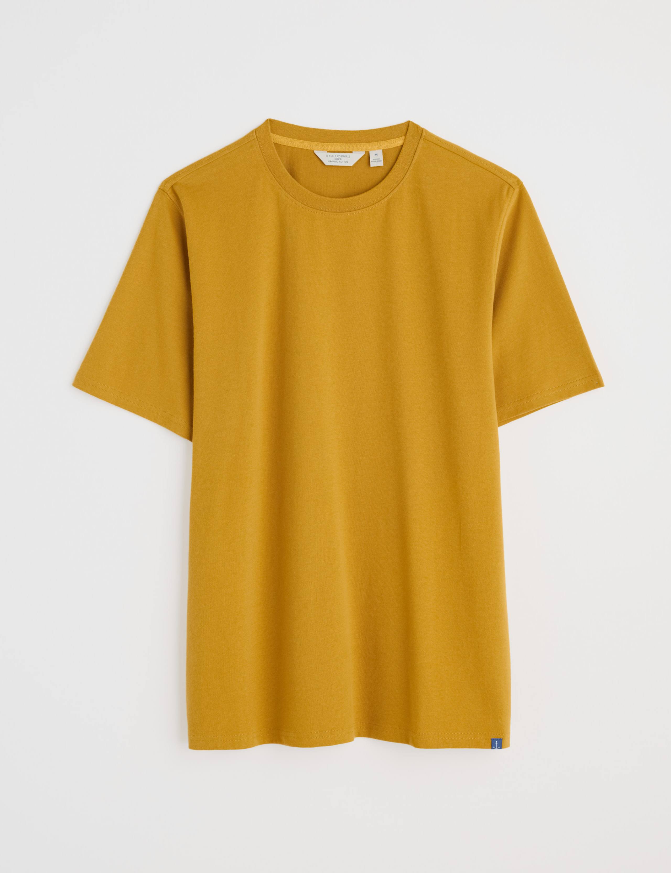 Pure Cotton Crew Neck T-Shirt