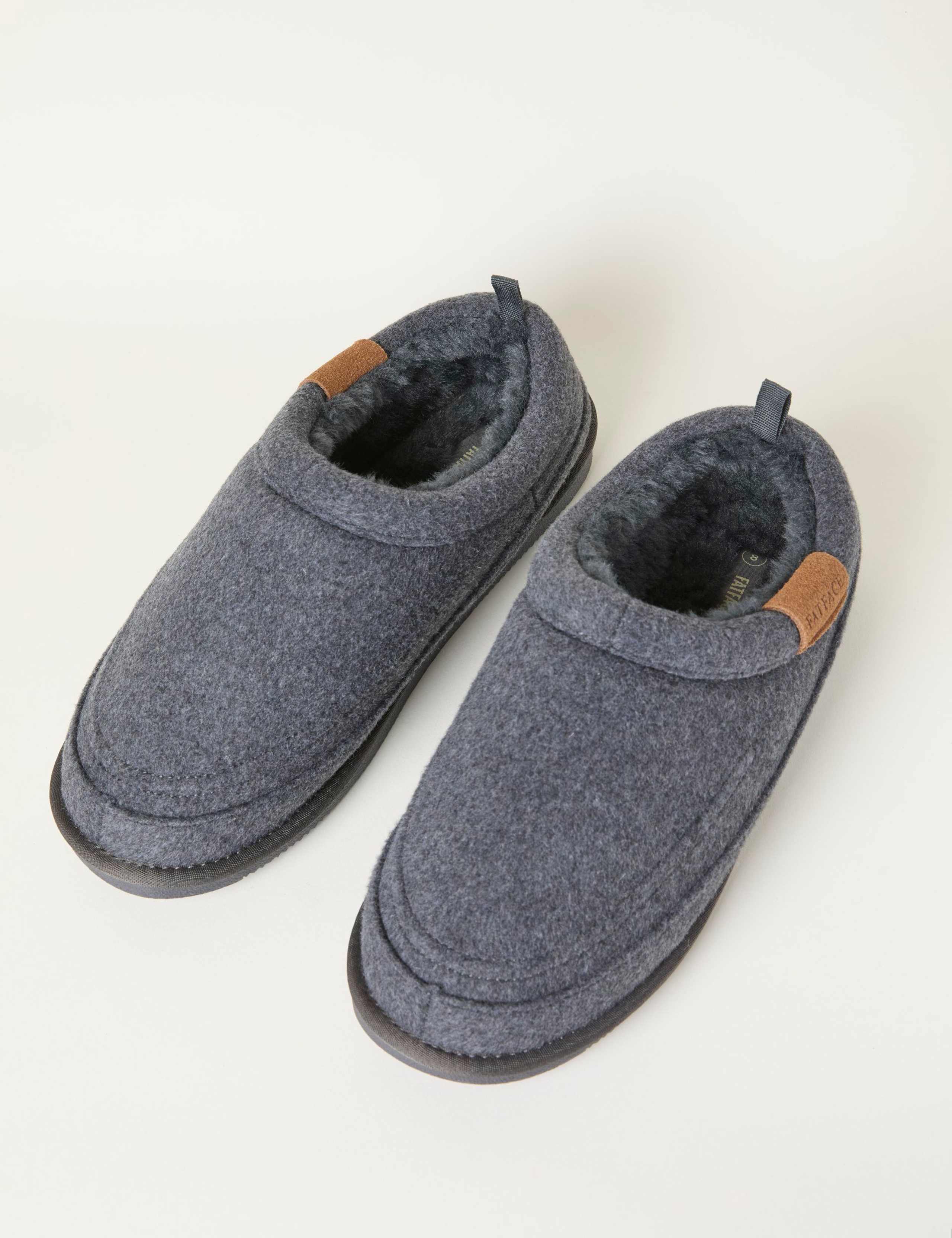Leather Mule Slippers