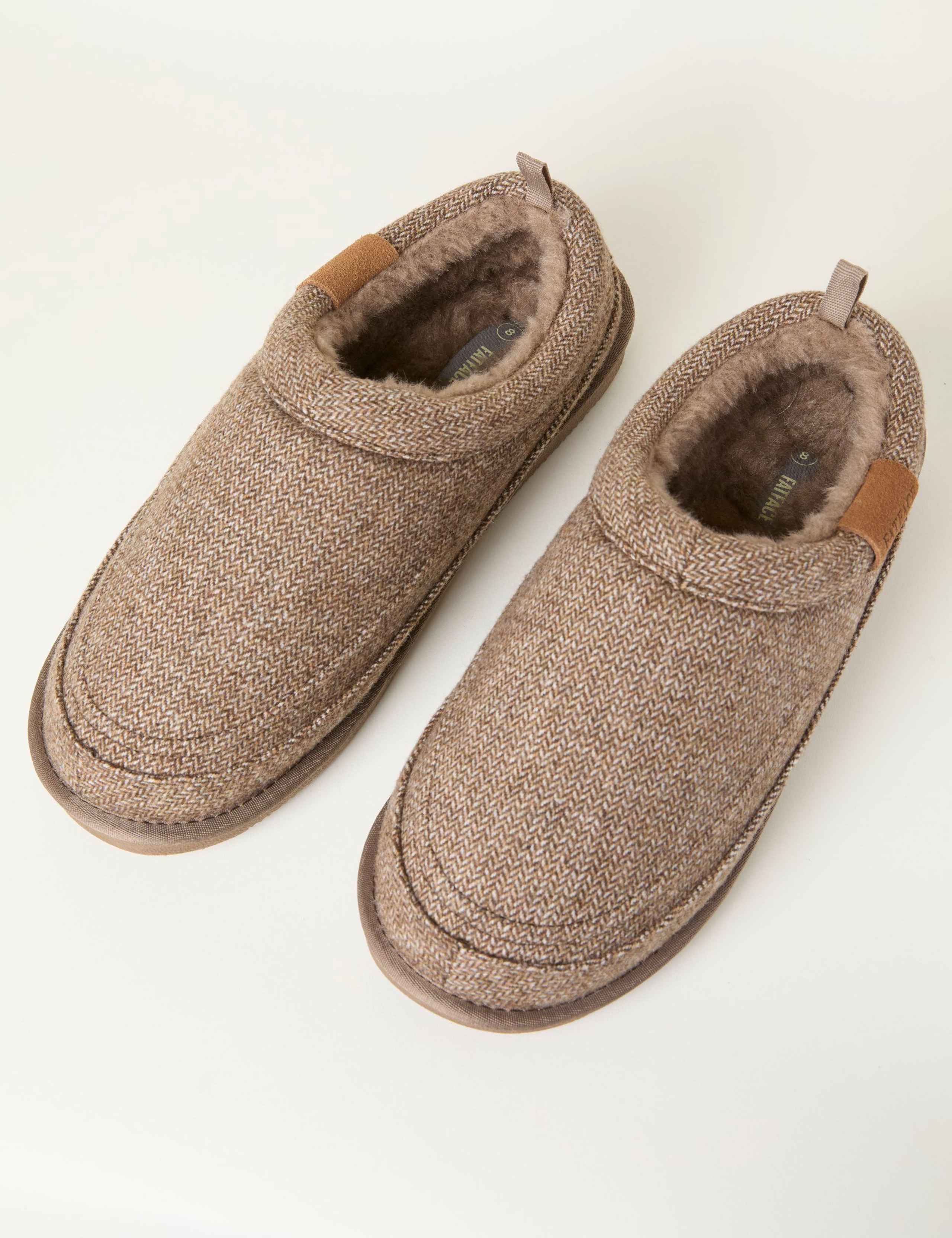 Leather Mule Slippers