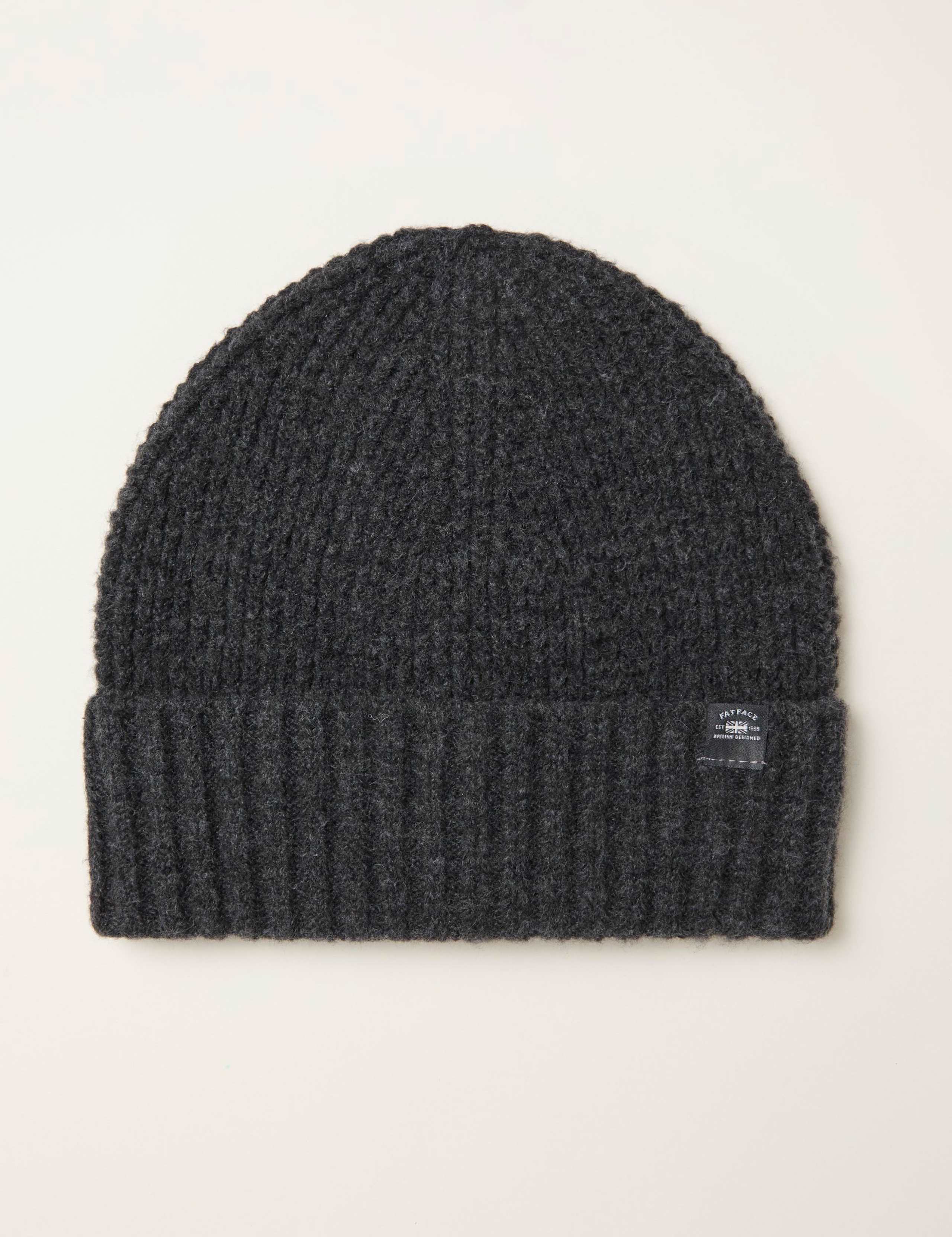 Cotton Blend Beanie Hat