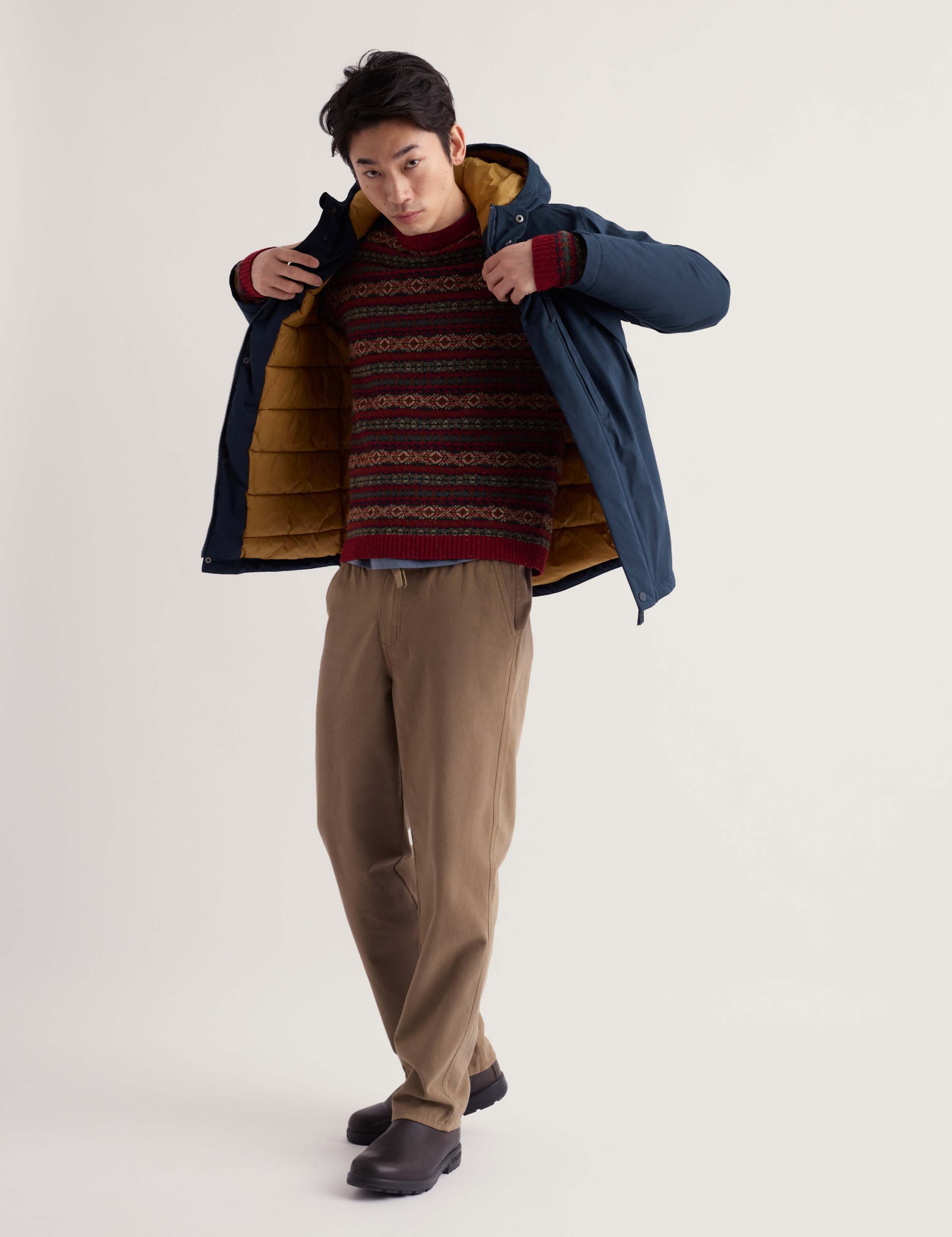 Cotton Blend Coat