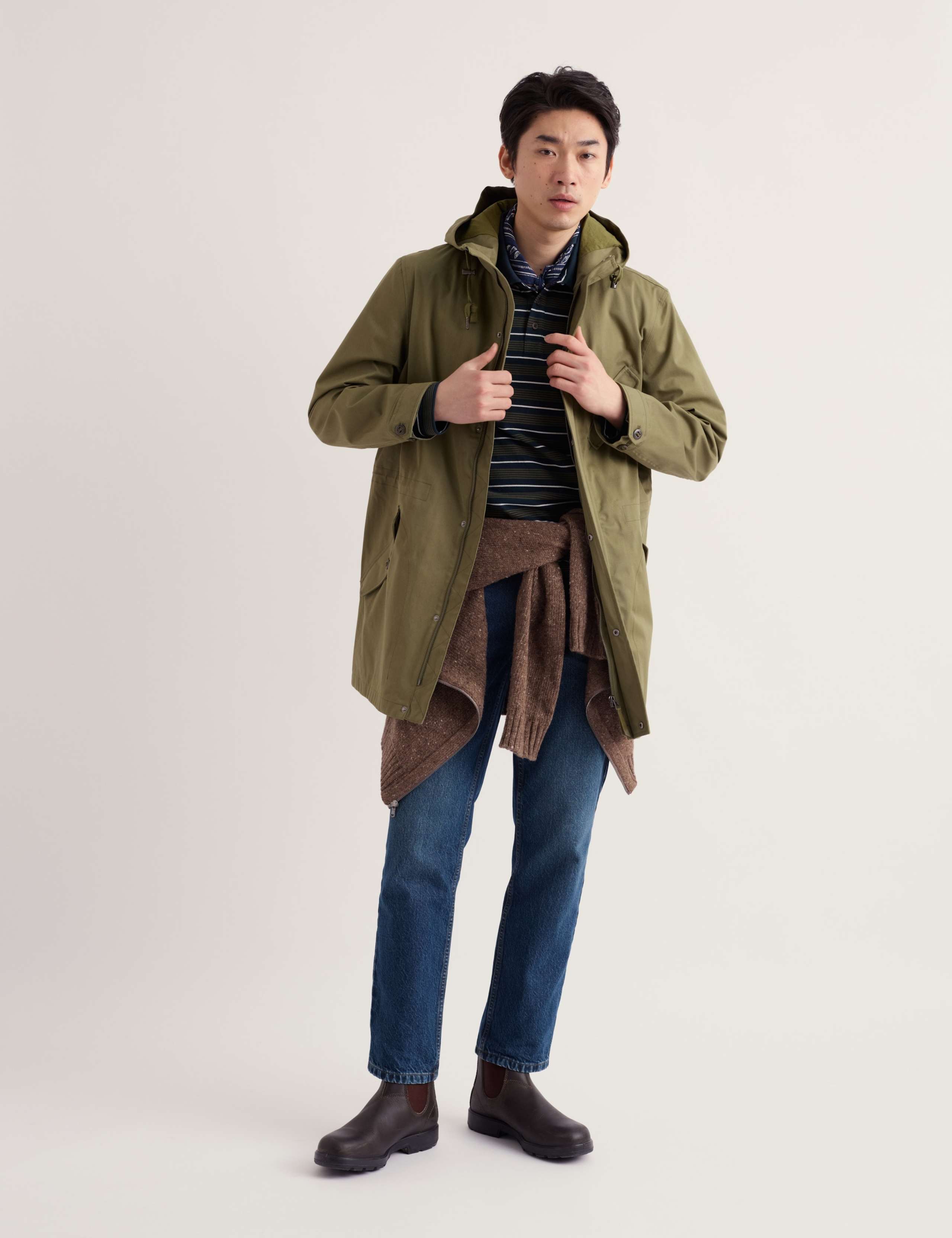 Atlantek Lightweight Waterproof Parka Coat