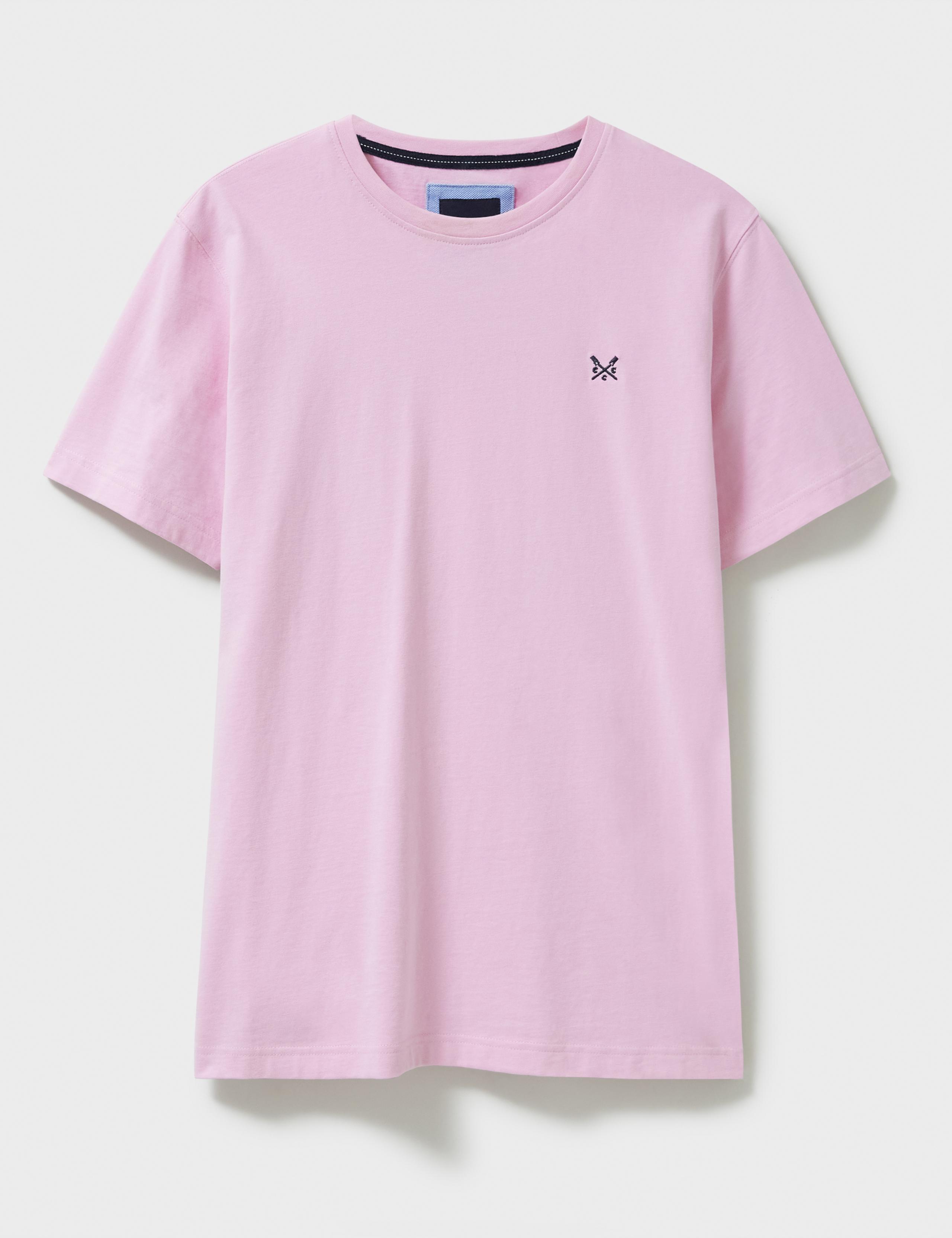 Pure Cotton Crew Neck T-Shirt