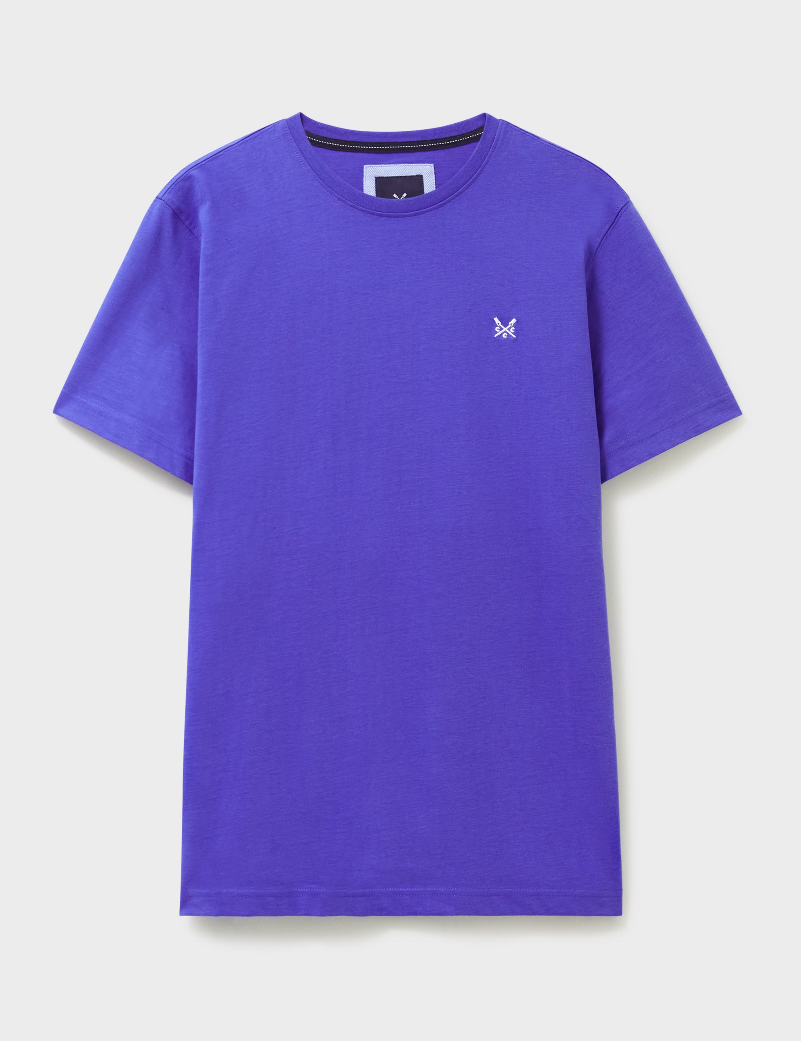 Pure Cotton Crew Neck T-Shirt