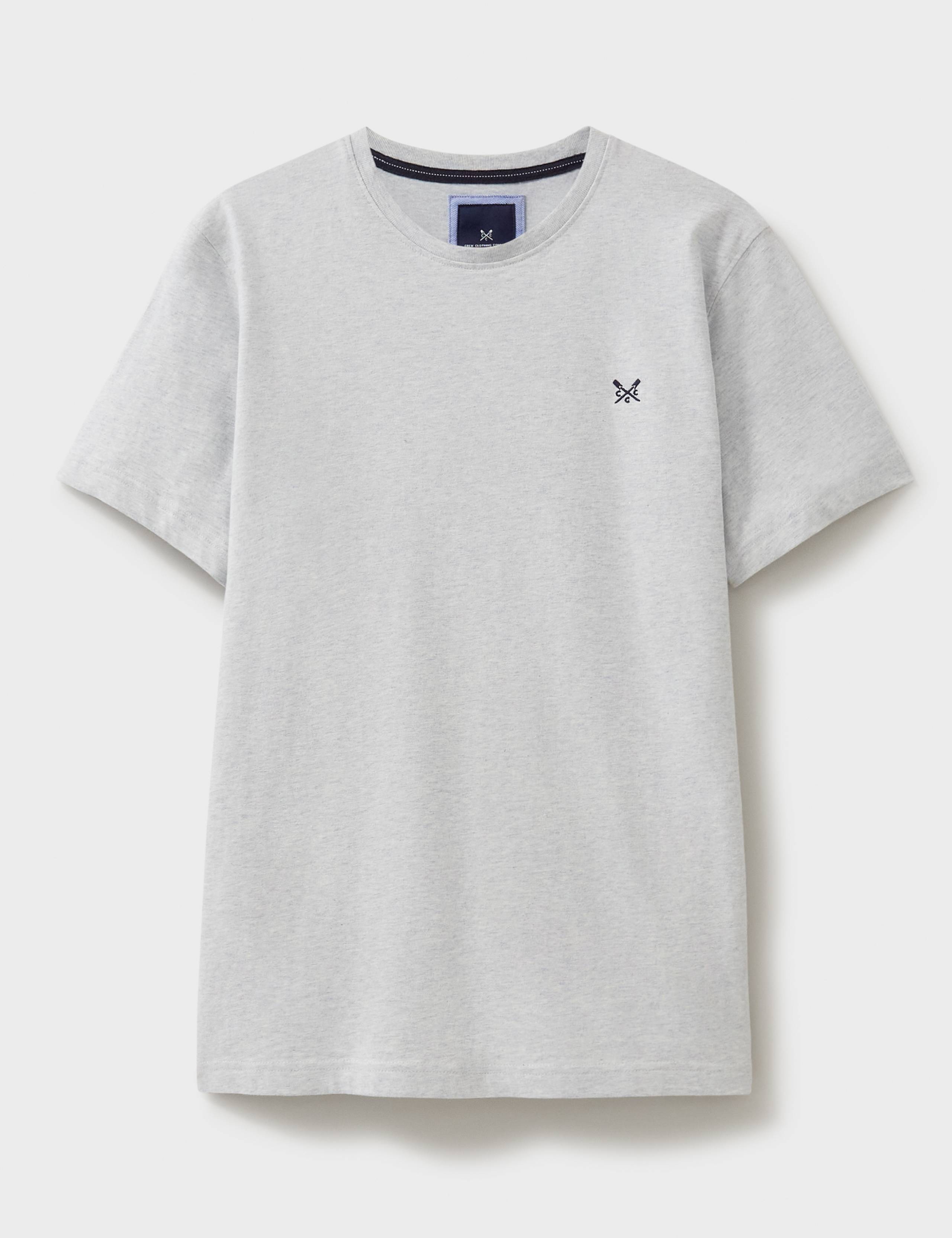 Pure Cotton Crew Neck T-Shirt