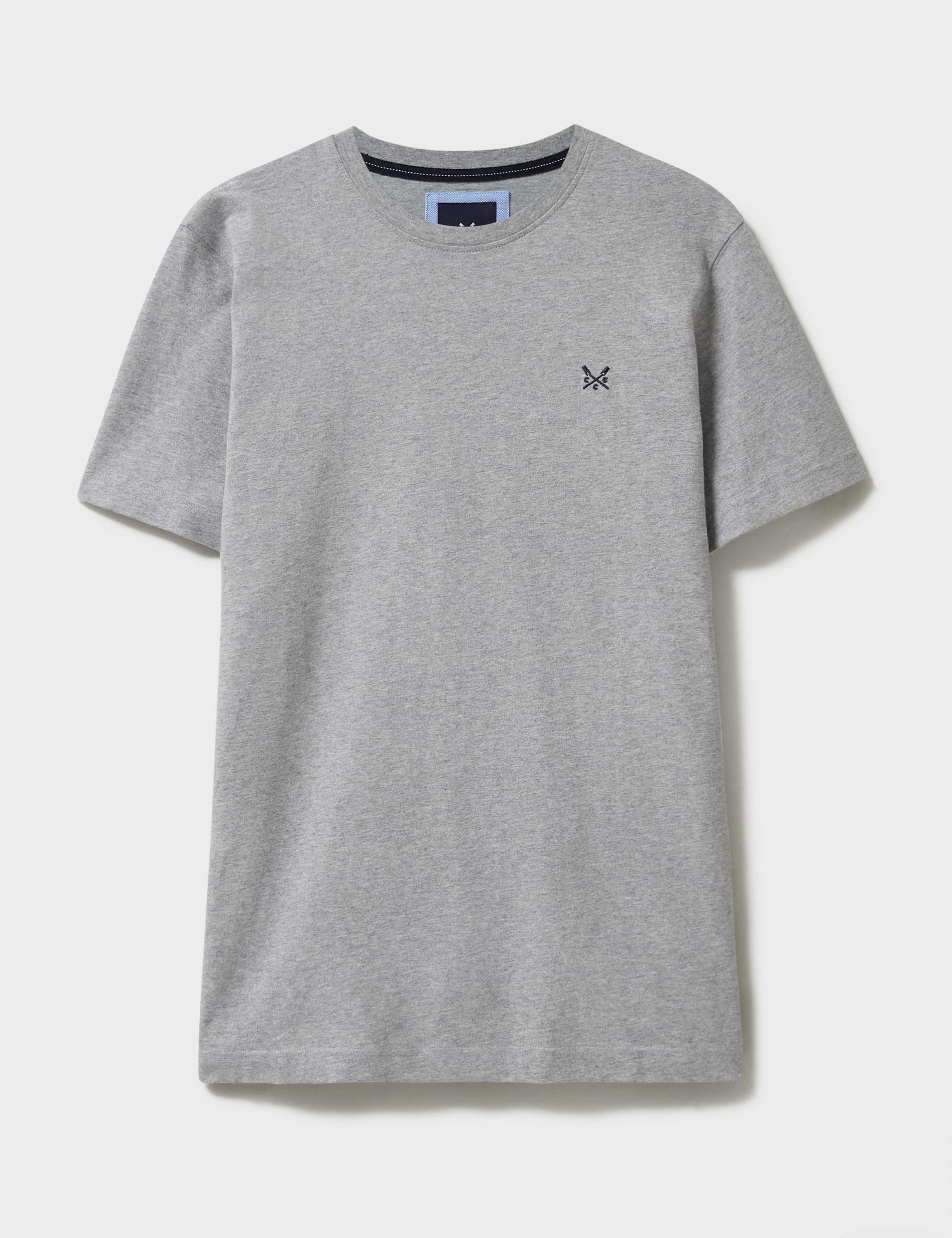 Pure Cotton Crew Neck T-Shirt