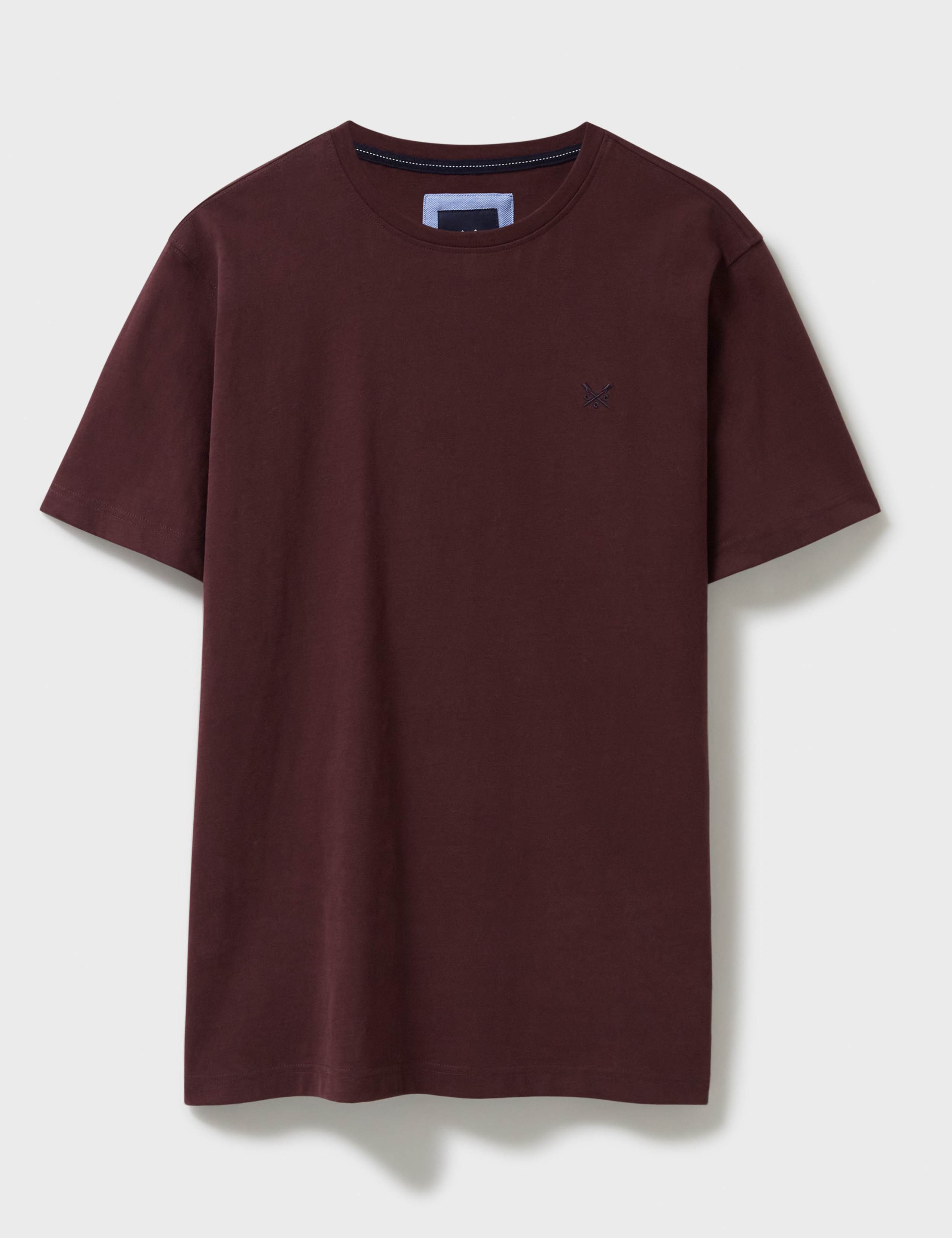 Pure Cotton Crew Neck T-Shirt
