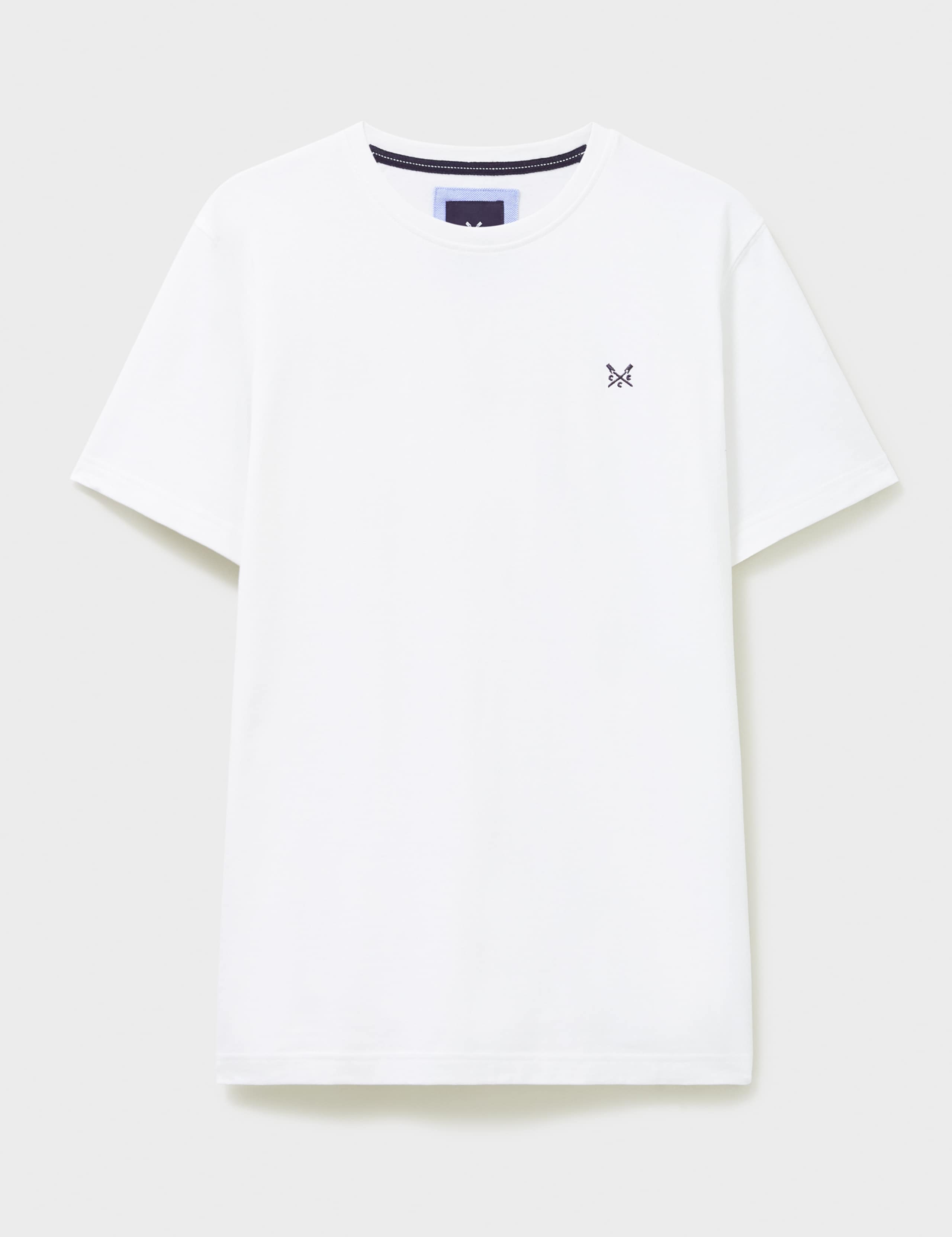 Pure Cotton Crew Neck T-Shirt