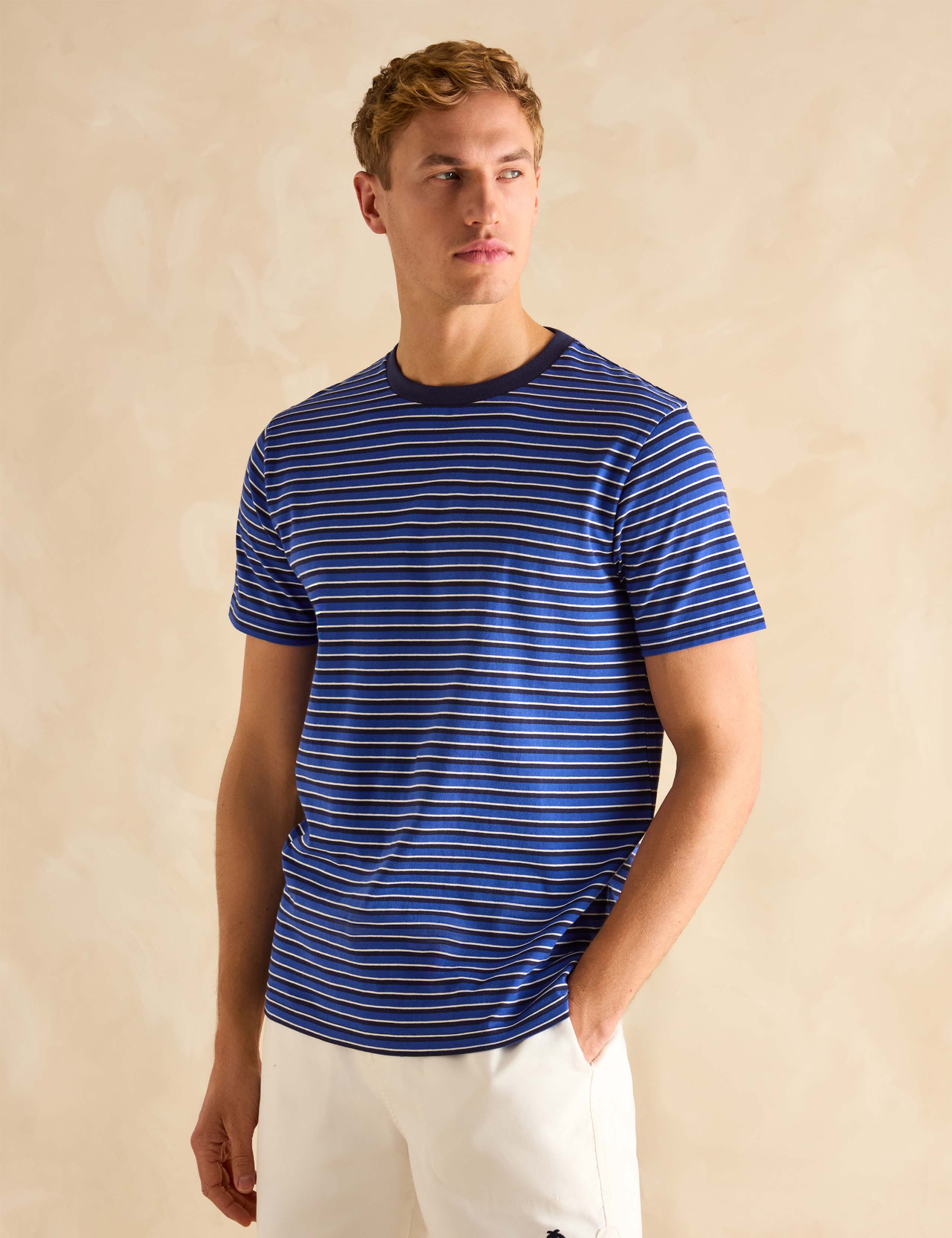 Boathouse Pure Cotton Striped T-Shirt