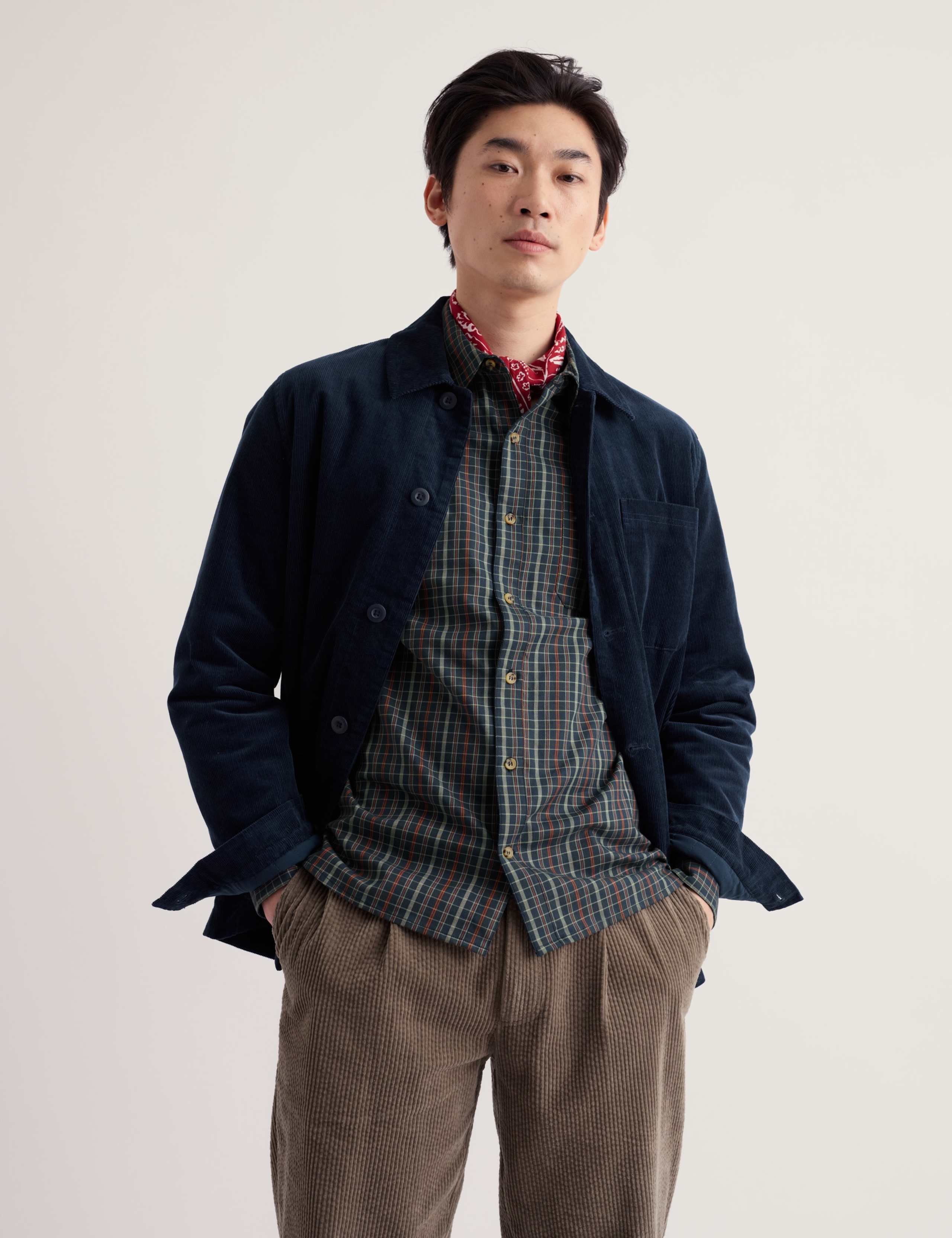 Regular Fit Pure Cotton Checked Shirt