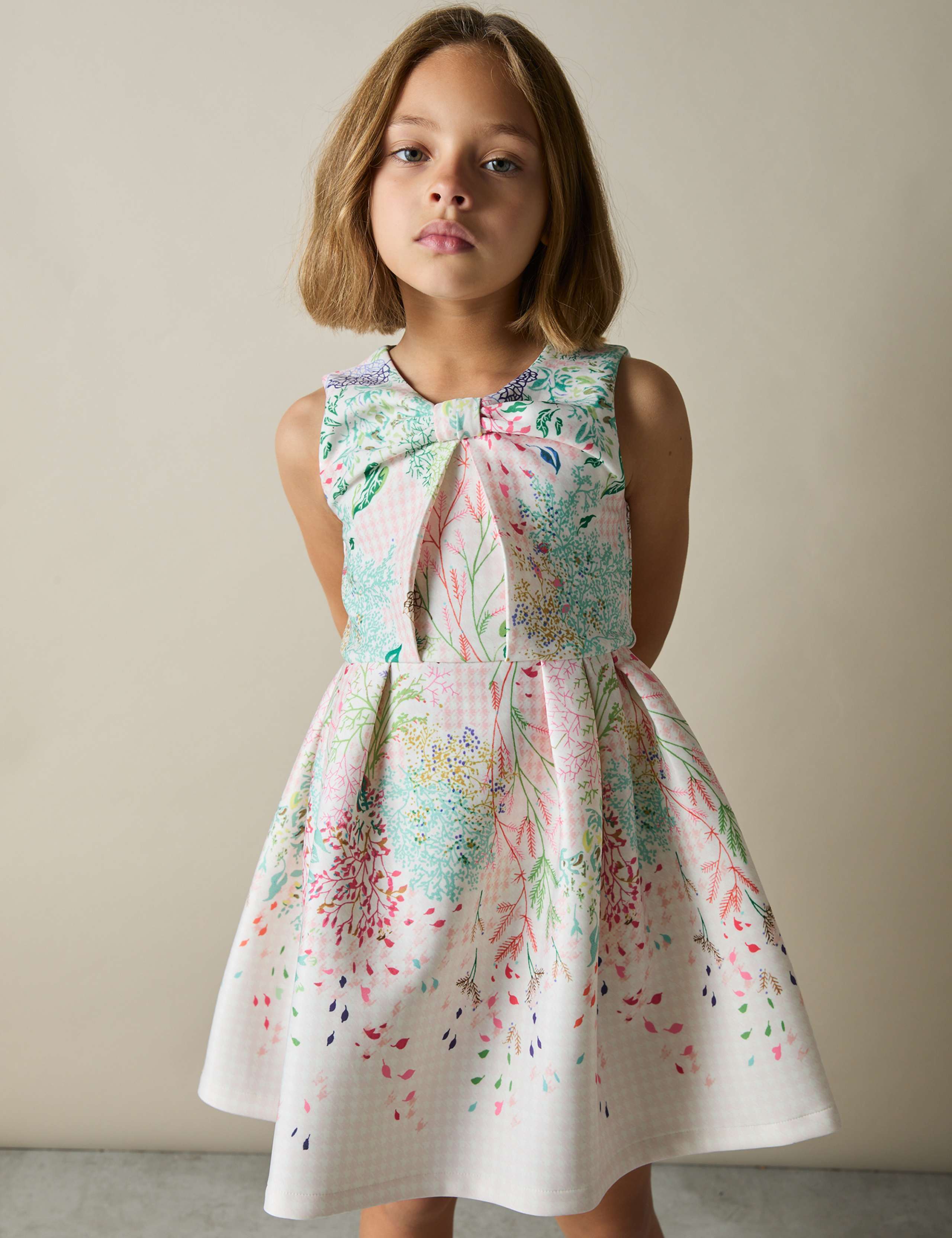 Floral Party Dress (4-14 Yrs)