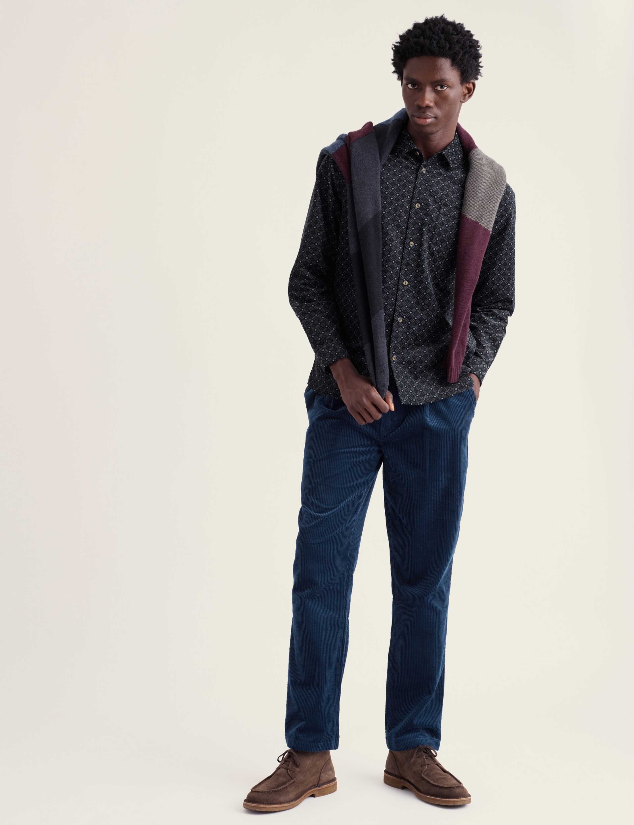 Men's Yeoman Relaxed Tapered Corduroy Trousers