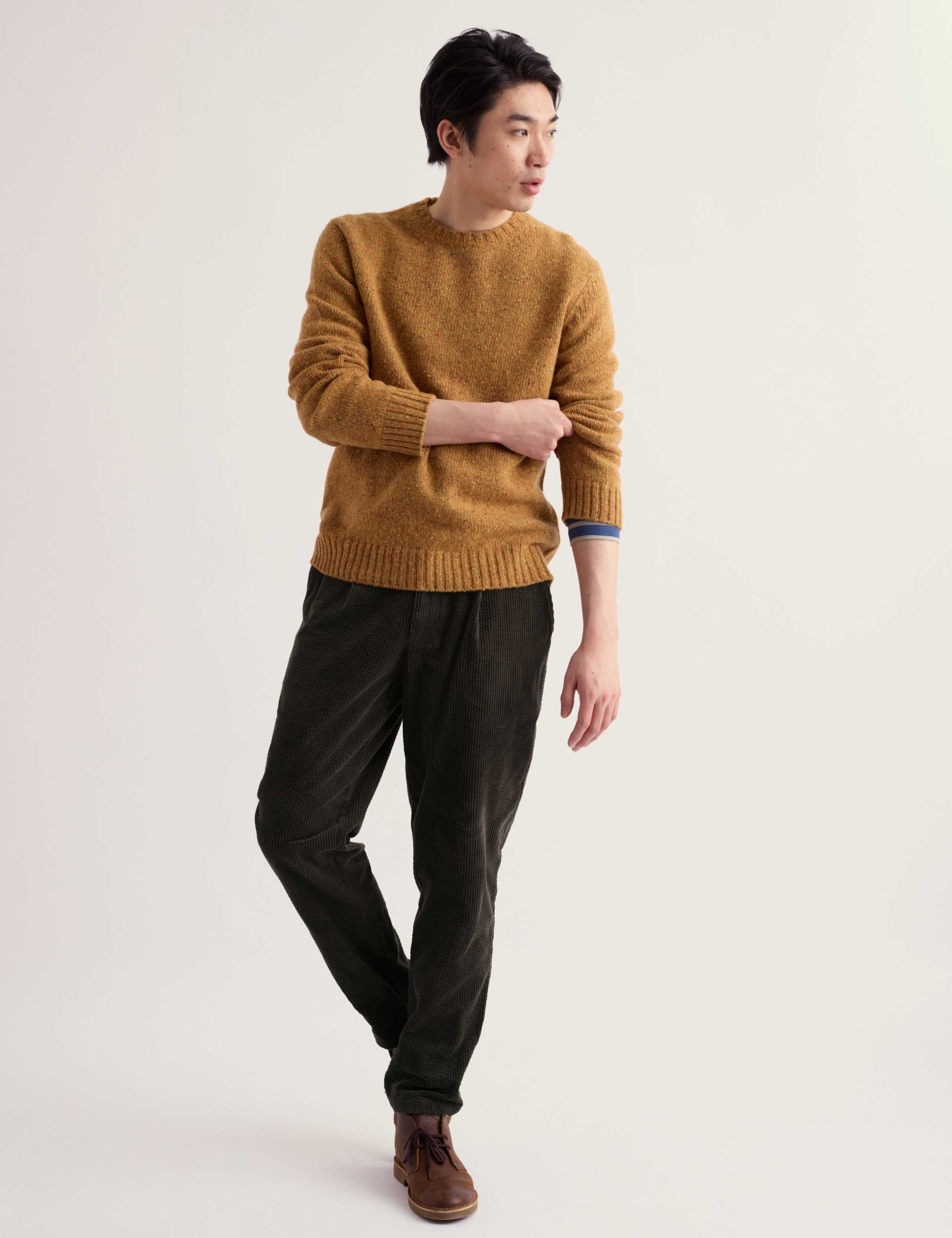 Men's Yeoman Relaxed Tapered Corduroy Trousers