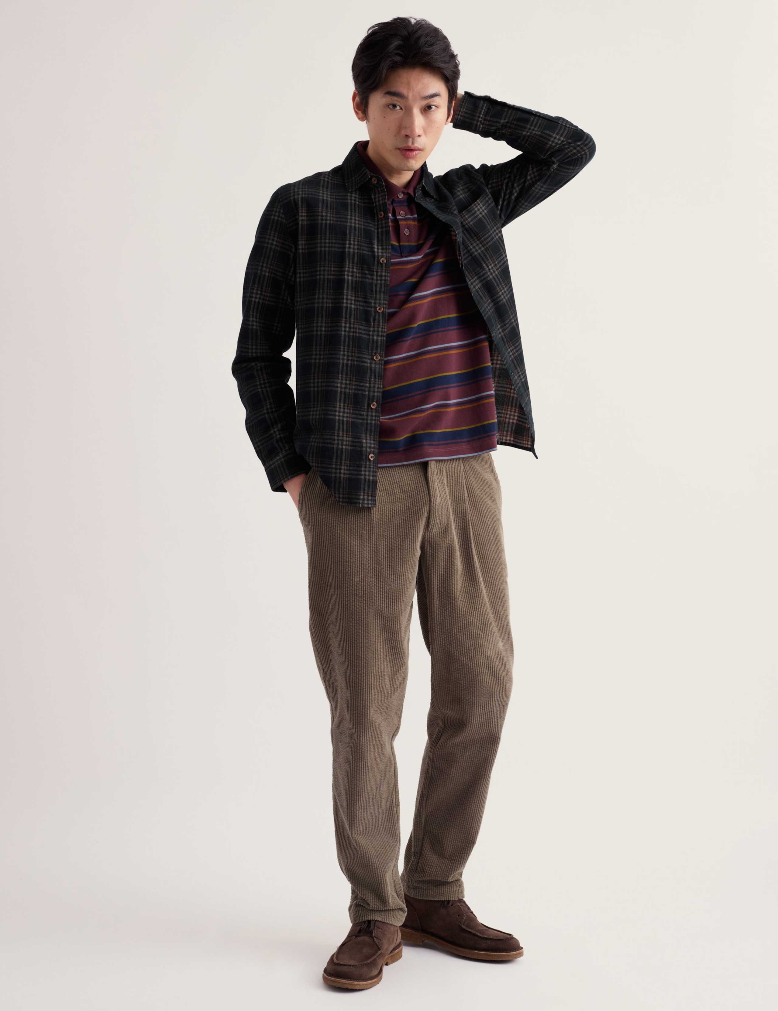 Men's Yeoman Relaxed Tapered Corduroy Trousers