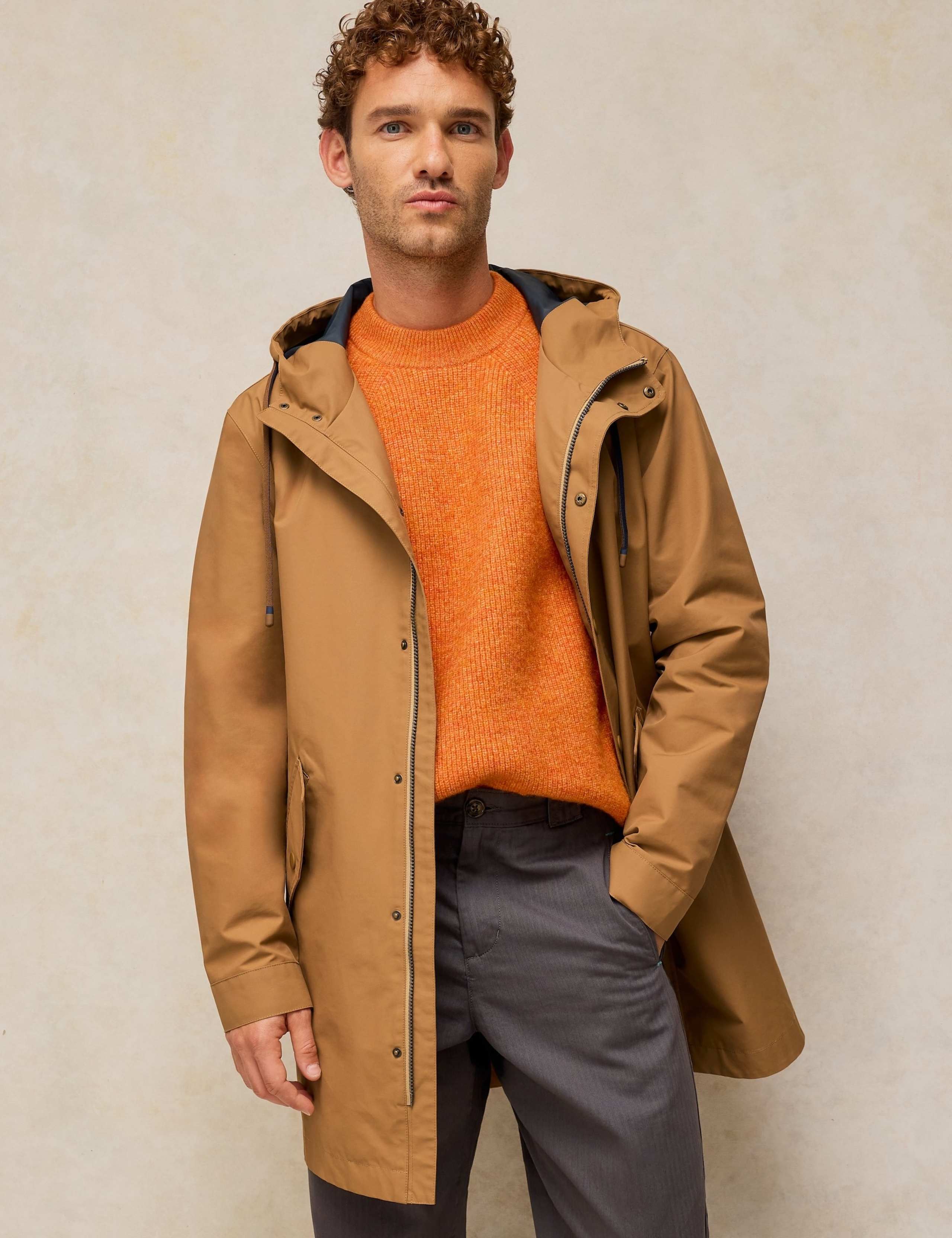 Cotton Rich Waterproof Hooded Parka