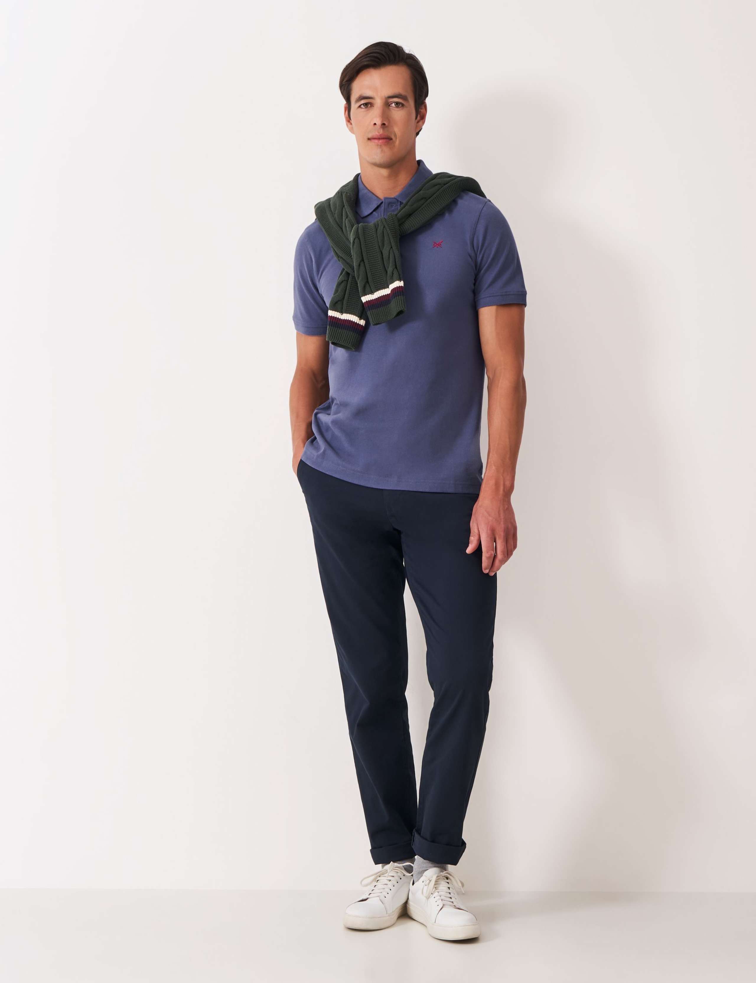 Pure Cotton Pique Polo Shirt