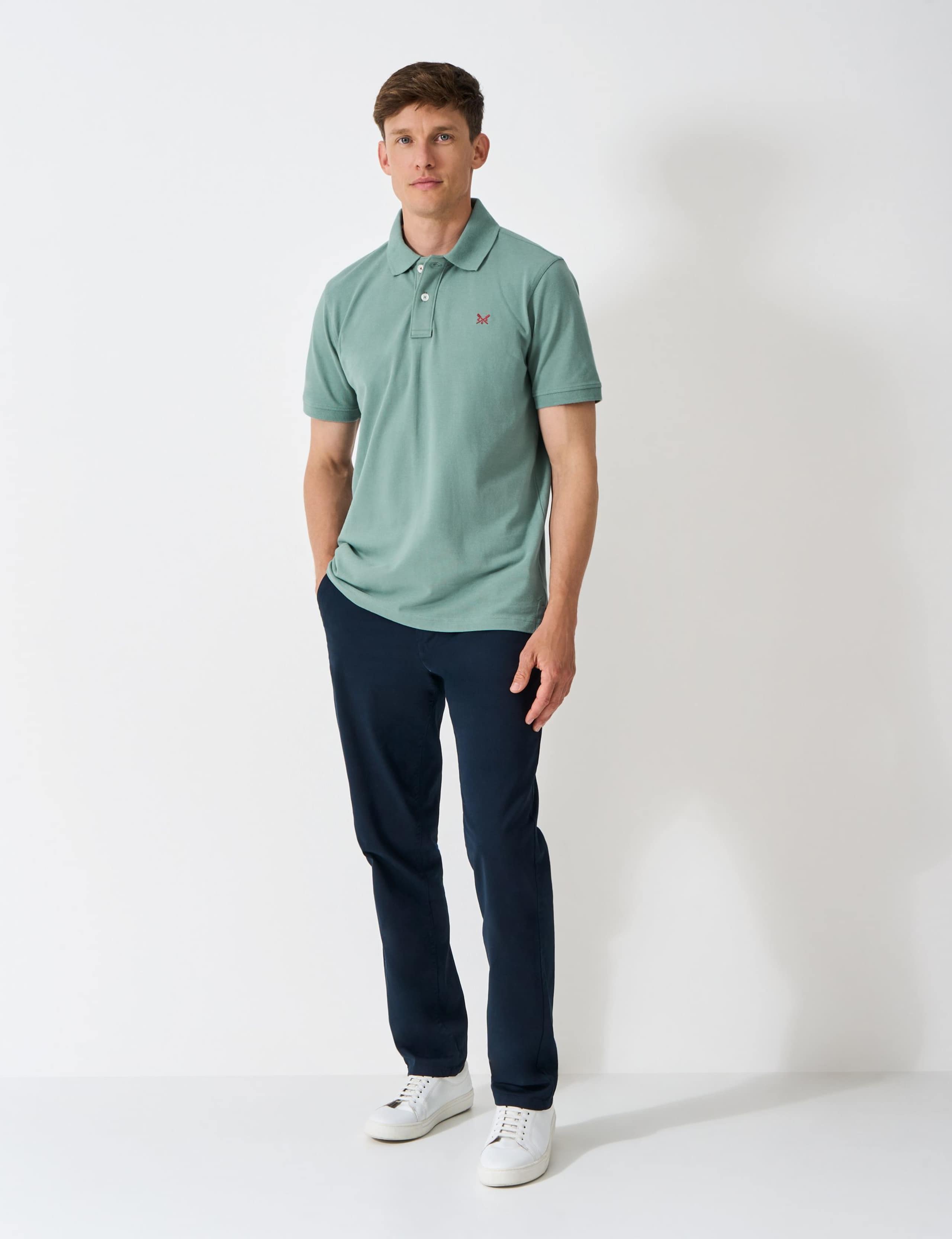 Pure Cotton Pique Polo Shirt