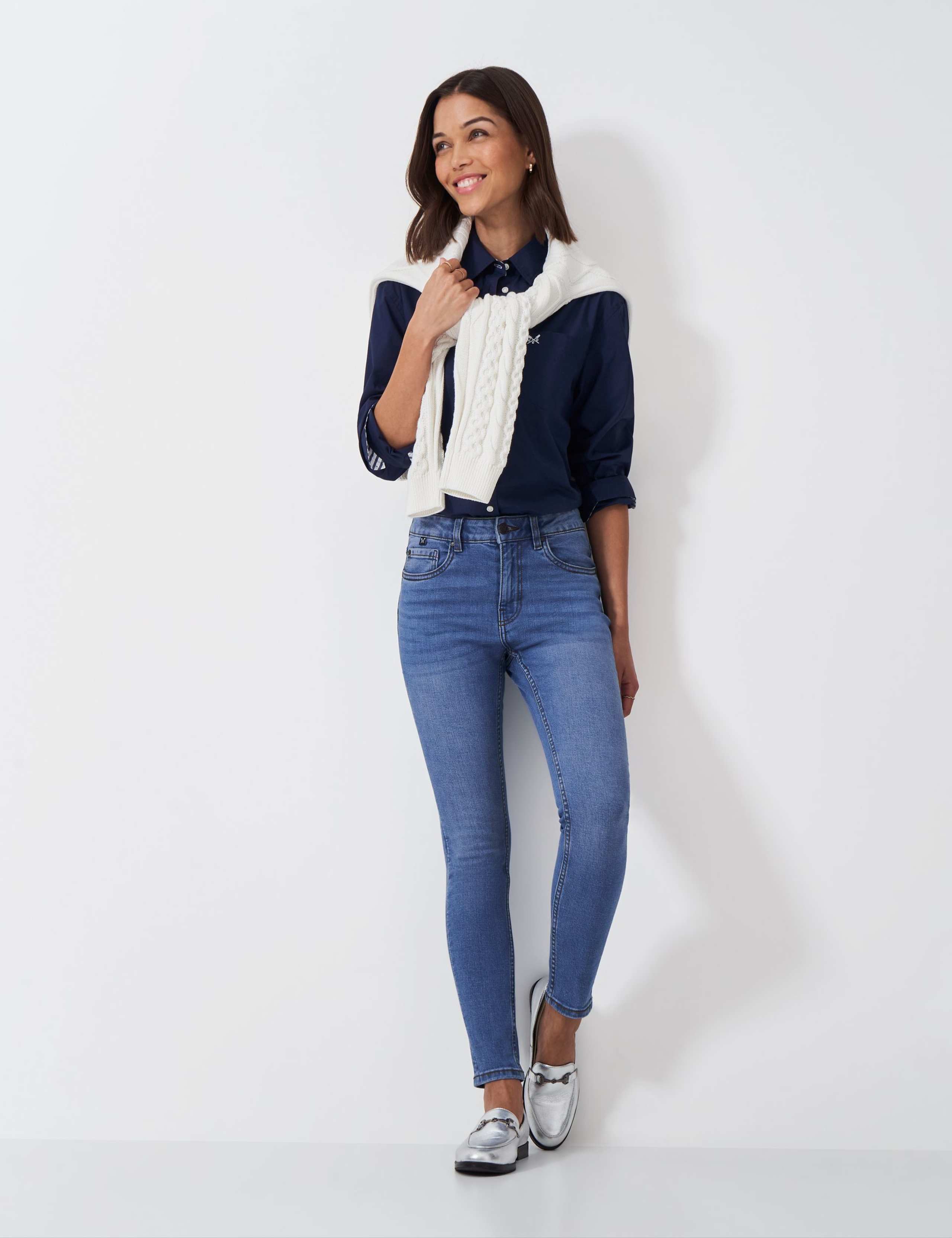 High Waisted Skinny Jeans