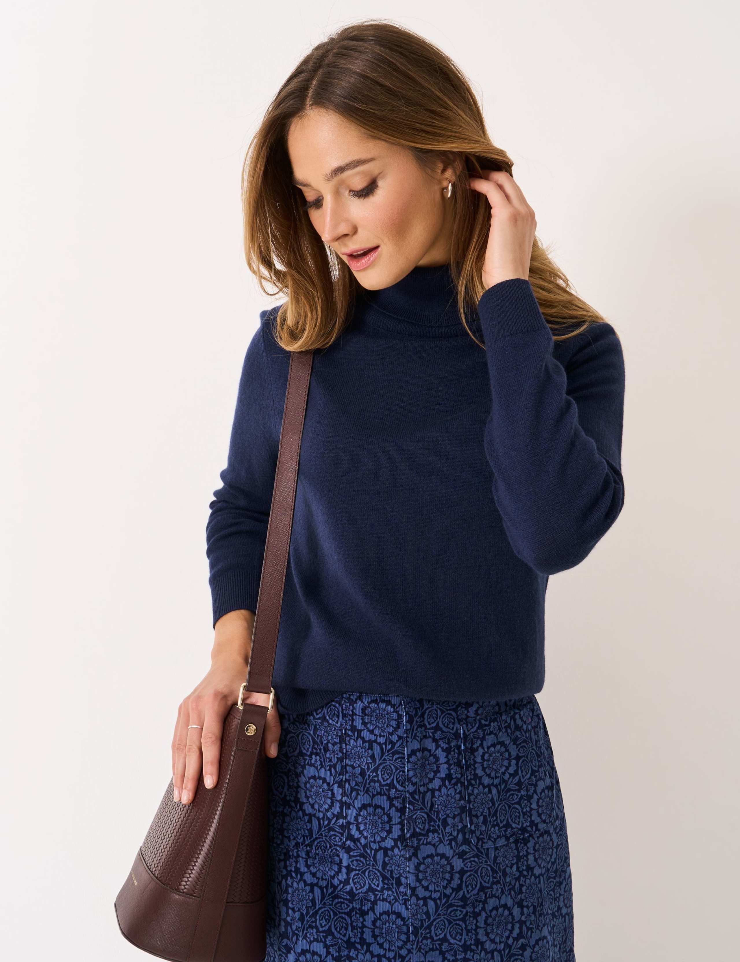 Merino Wool Rich Jumper with Cashmere