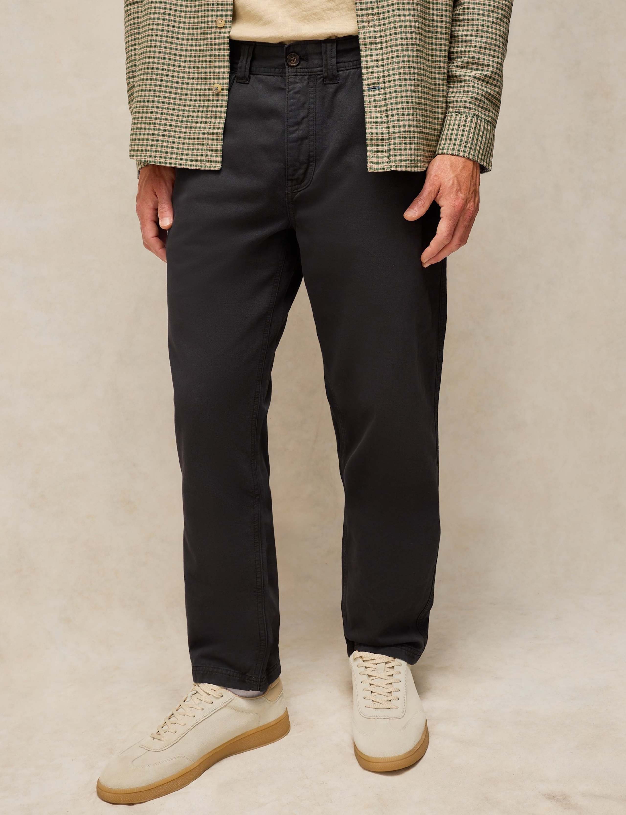 Pure Cotton Casual Trousers