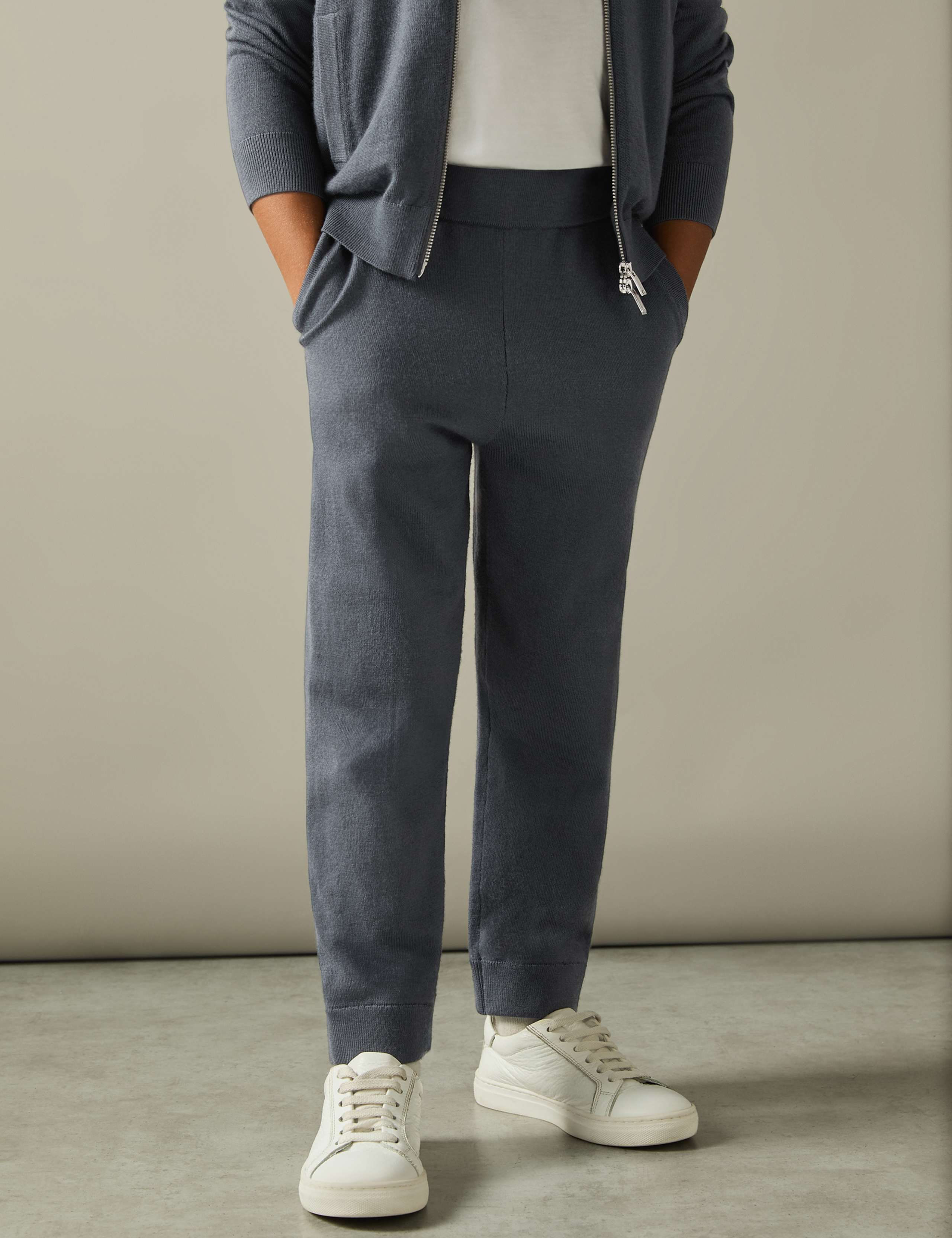 Slim Elasticated Waist Joggers (3-14 Yrs)