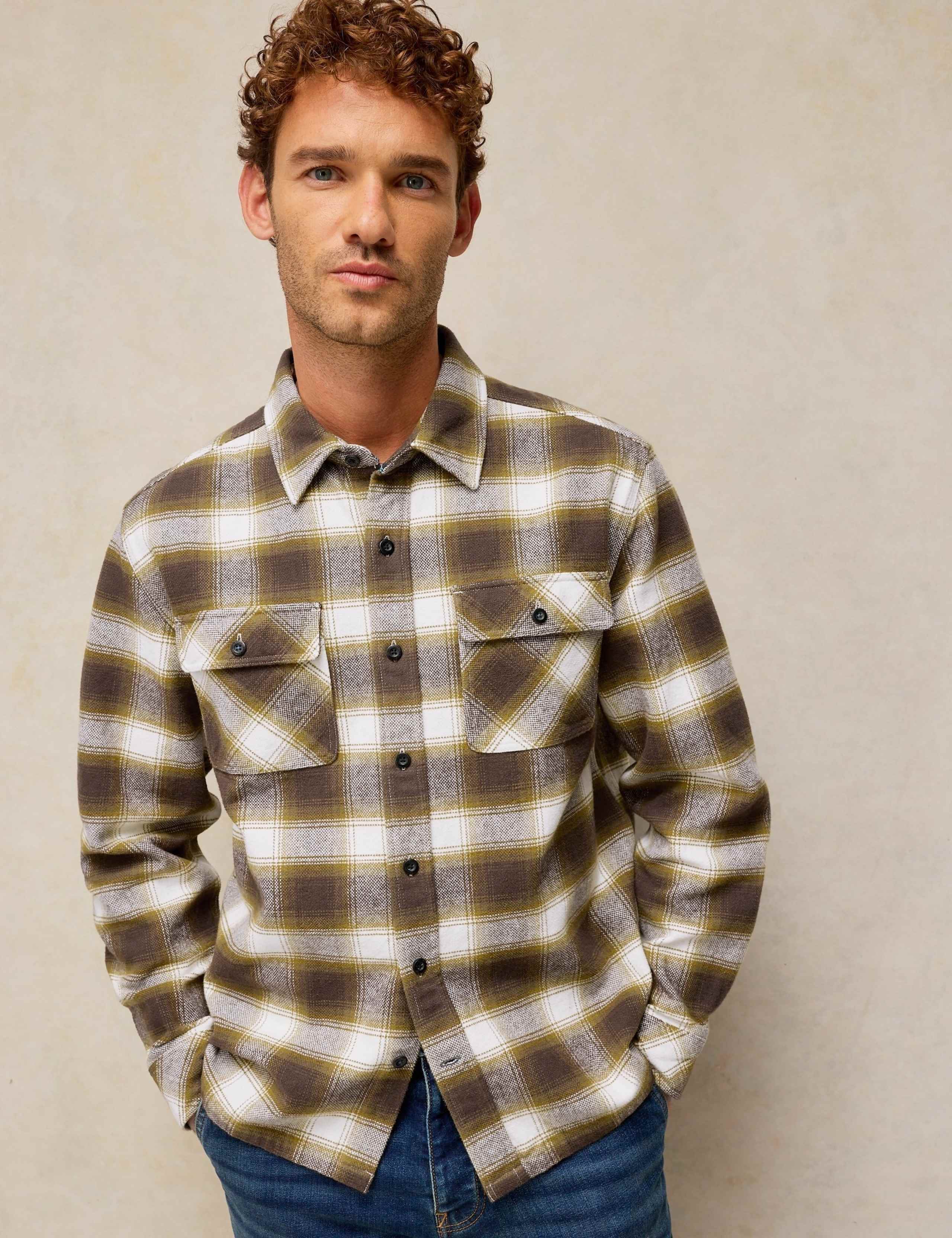 Pure Cotton Darwen Check Shirt