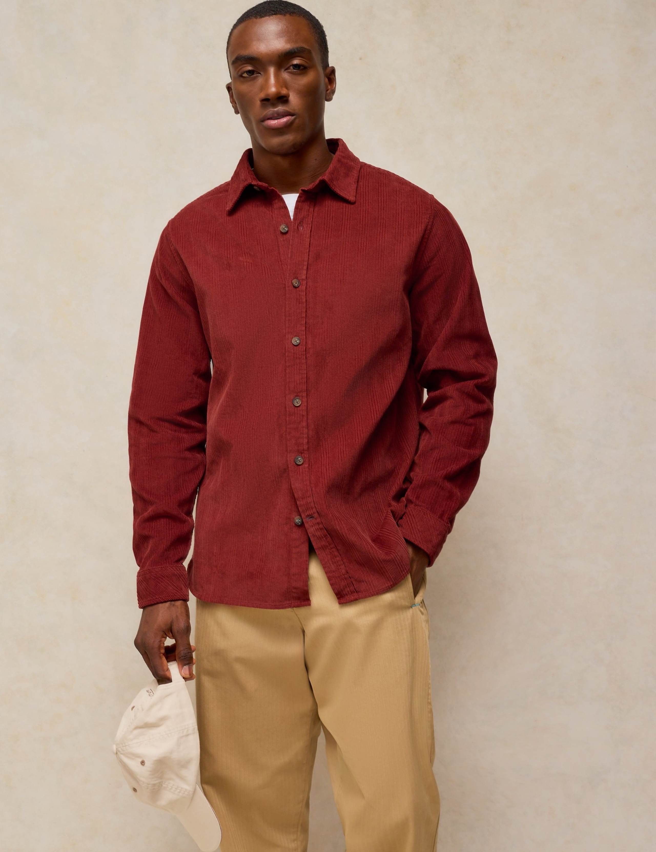 Griffin Pure Cotton Corduroy Shirt