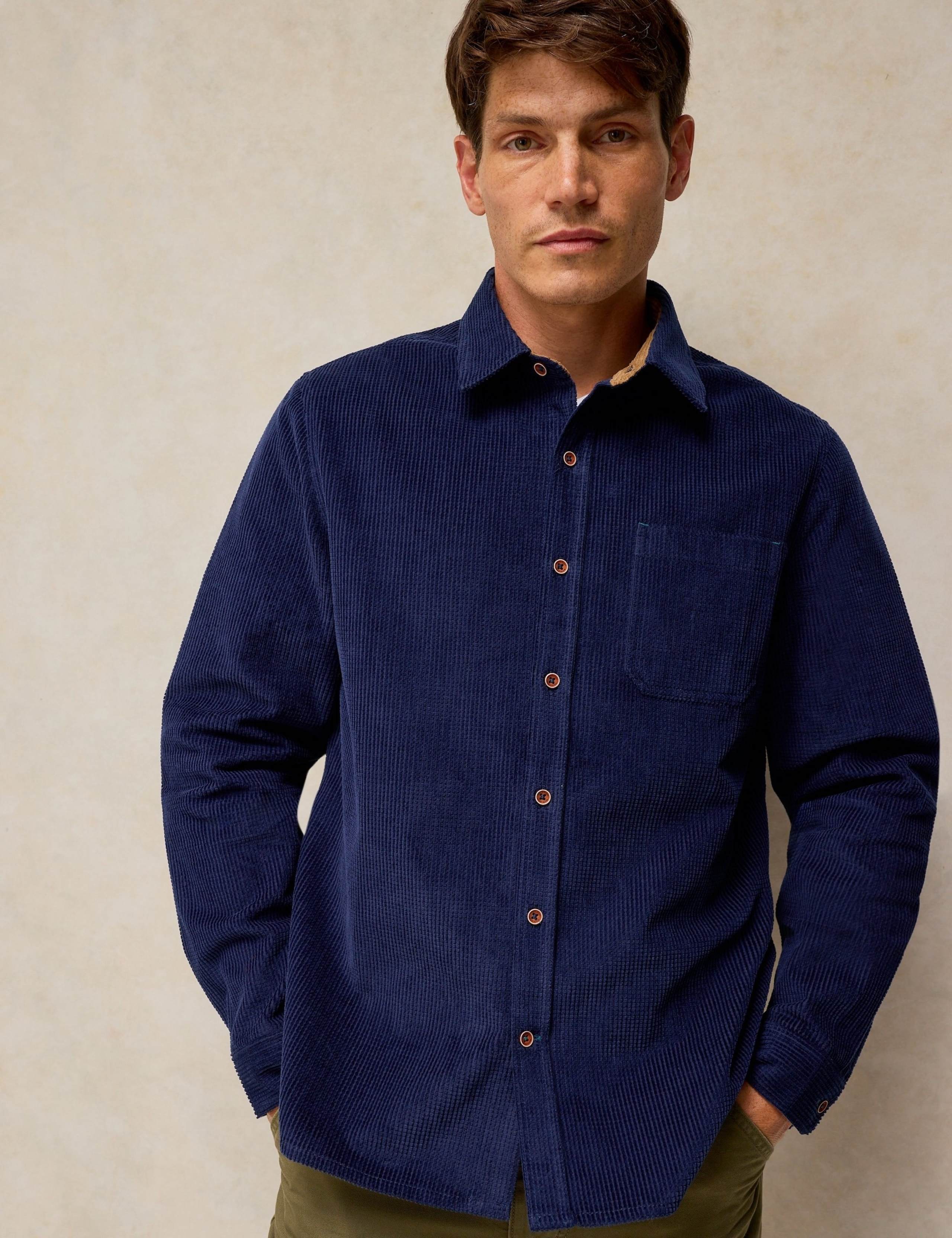 Griffin Pure Cotton Corduroy Shirt