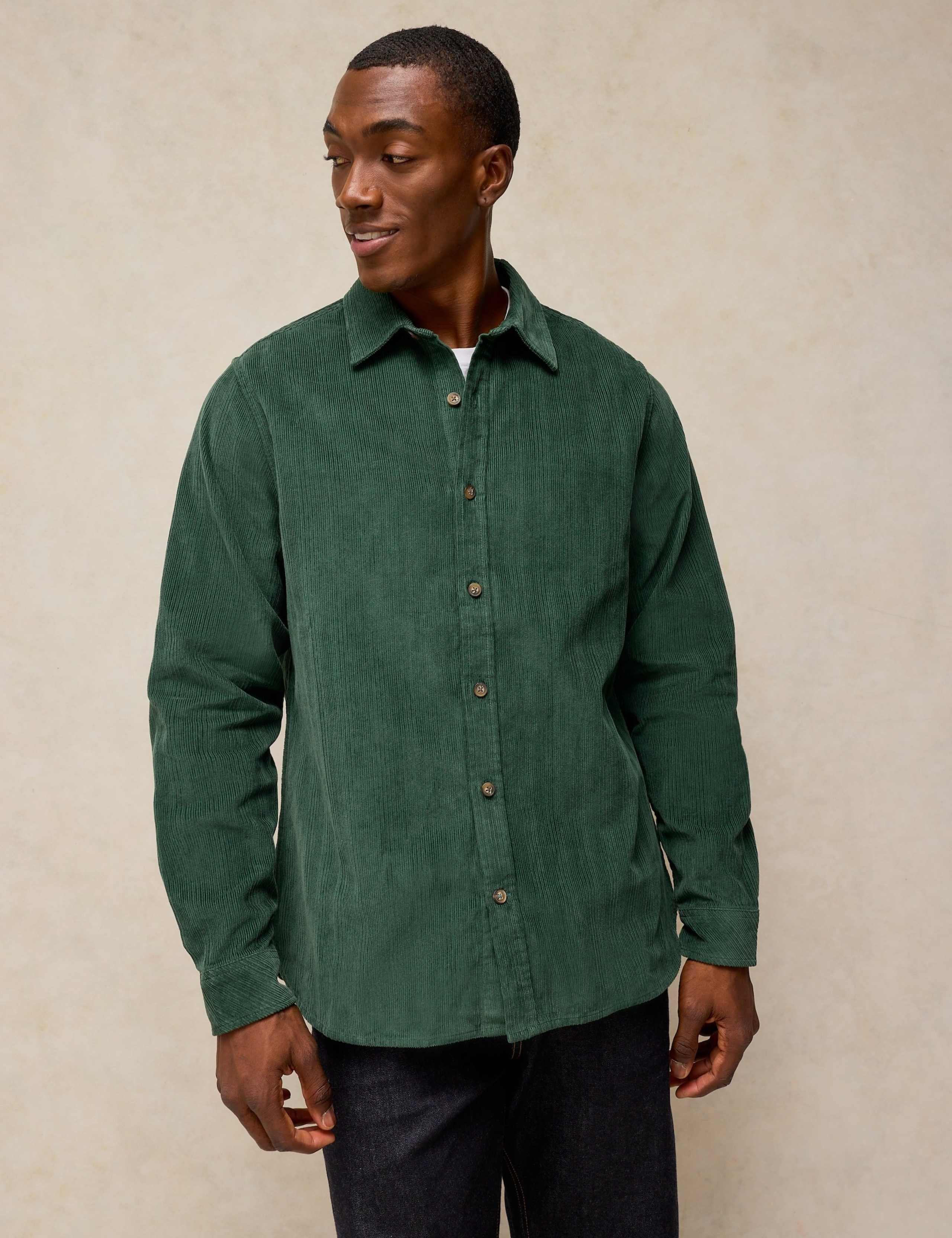Griffin Pure Cotton Corduroy Shirt