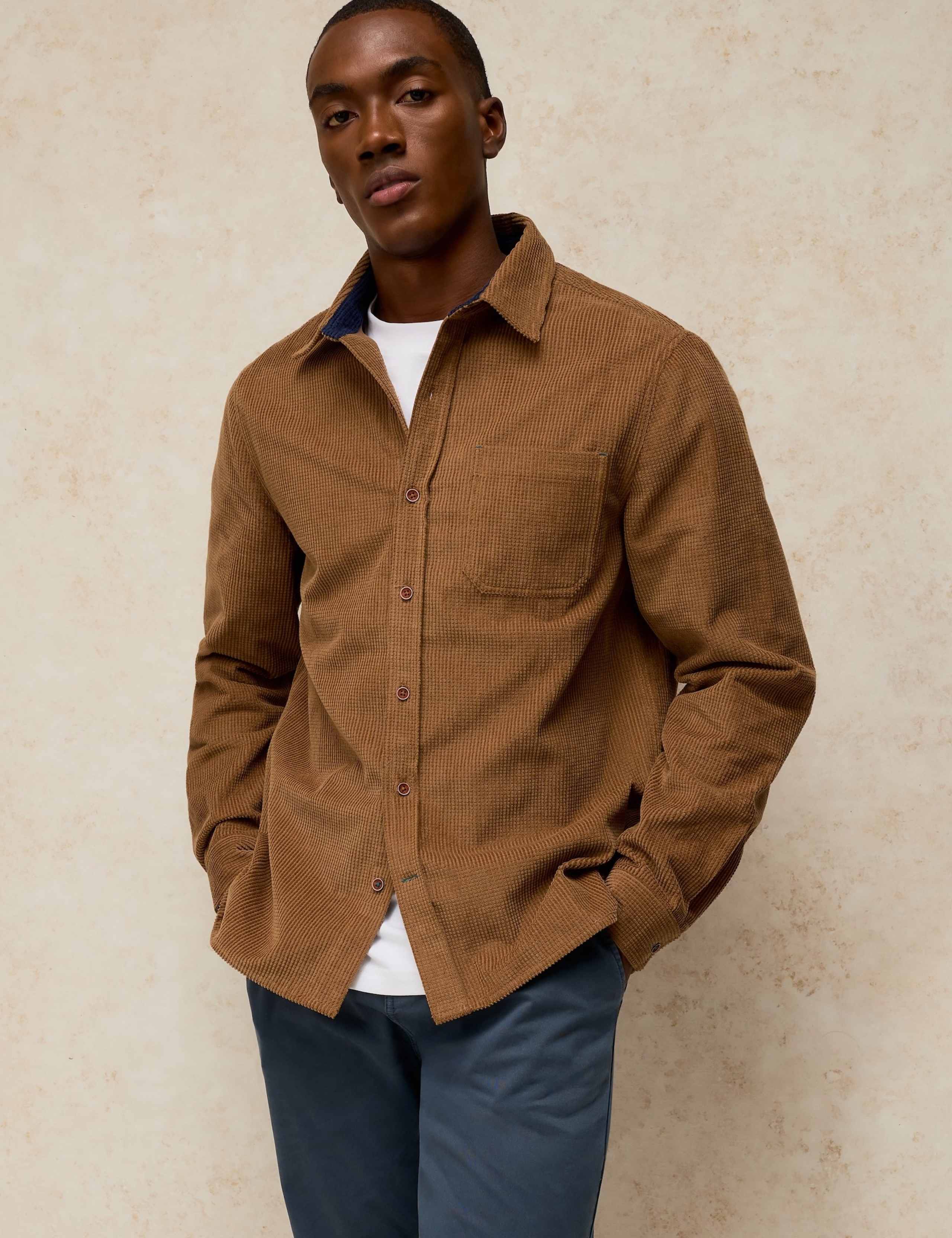Griffin Pure Cotton Corduroy Shirt