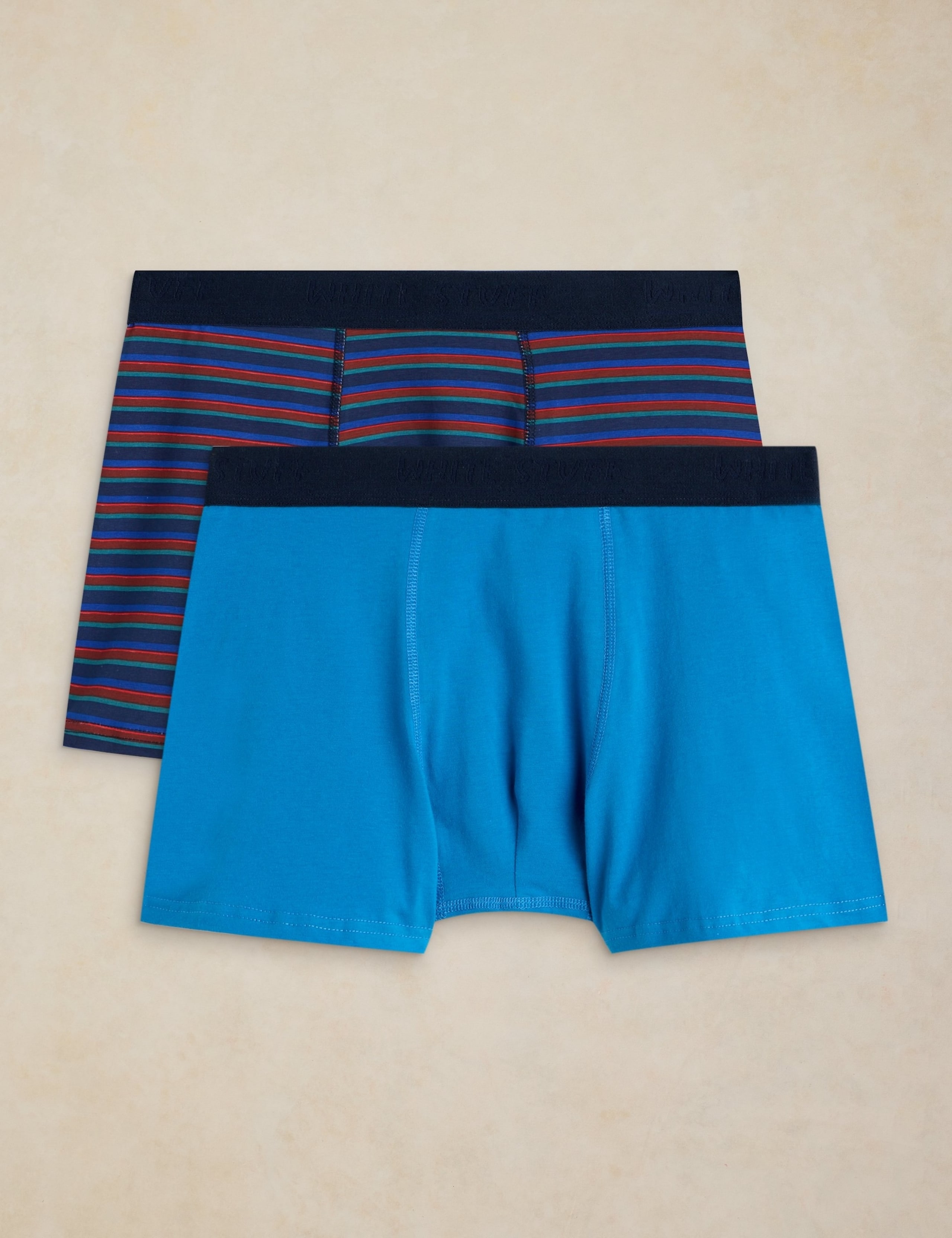 2 Pack Cotton Rich Printed Boxers