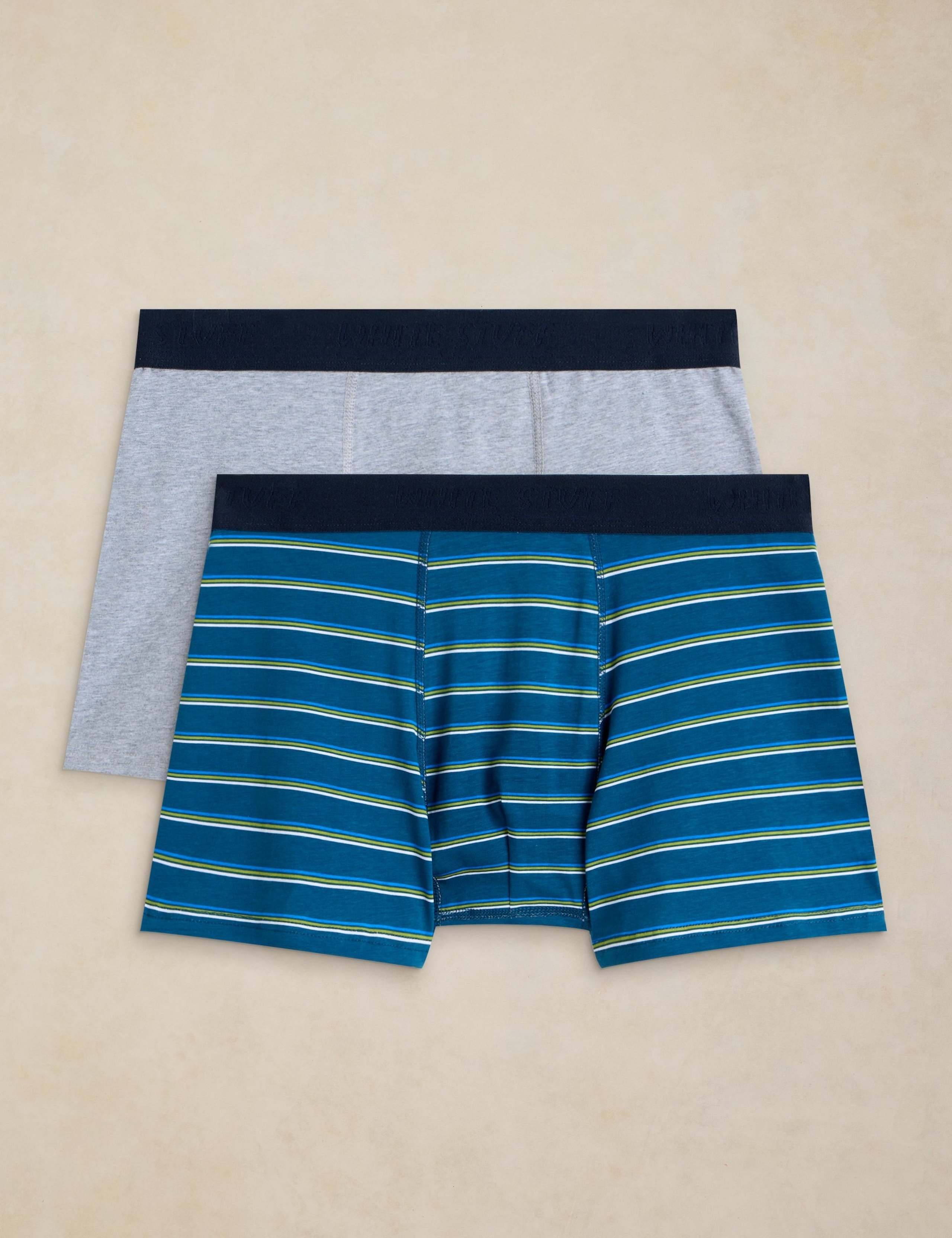 2 Pack Cotton Rich Printed Boxers