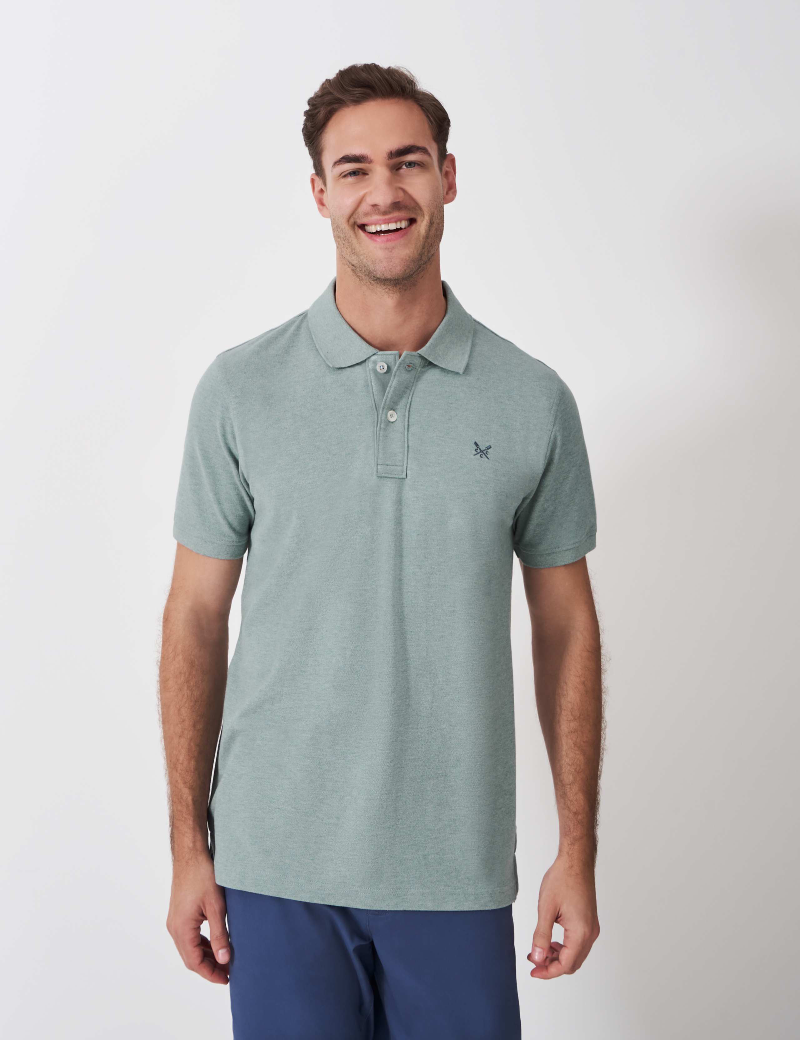 Pure Cotton Pique Polo Shirt