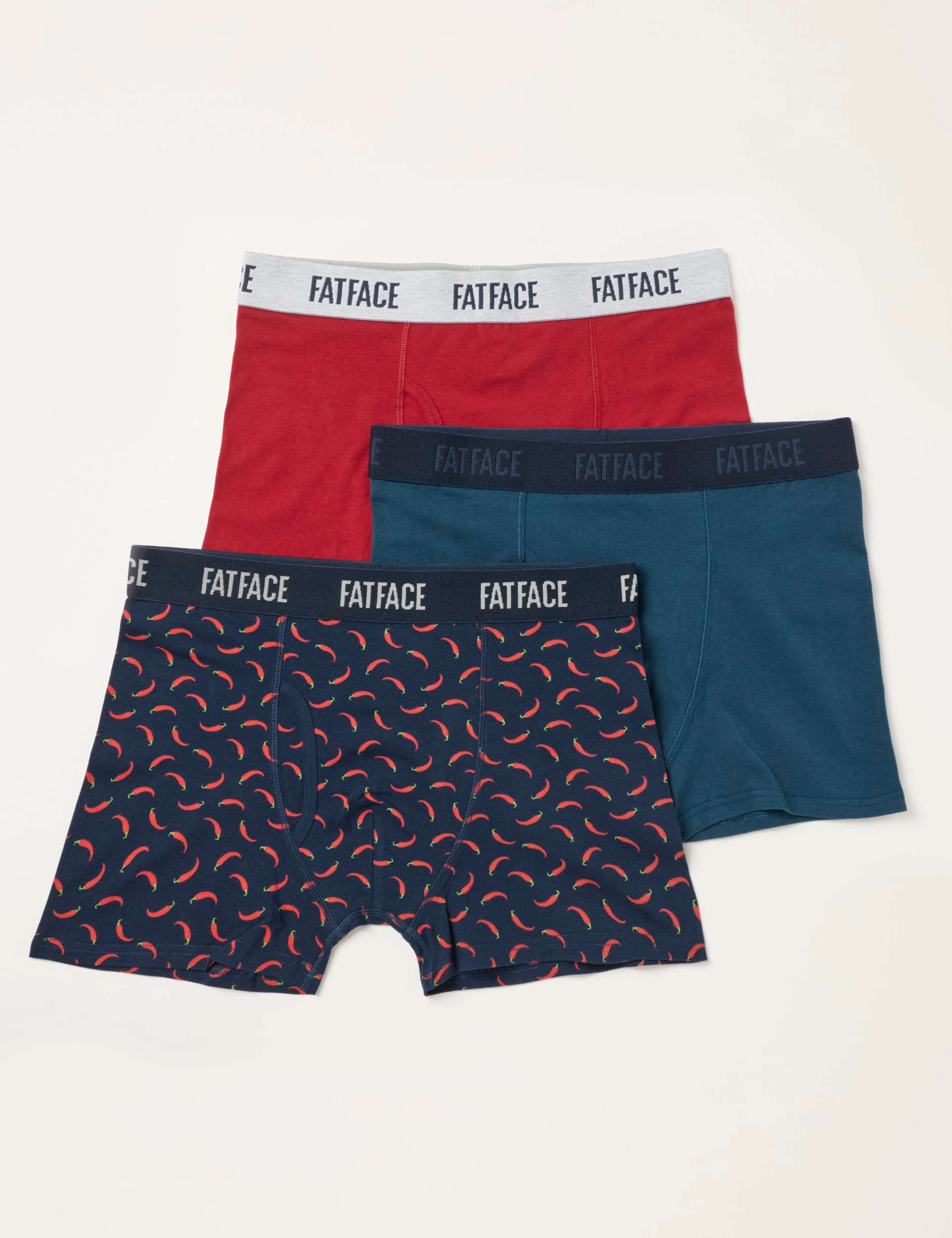 3 Pack Cotton Rich Boxers