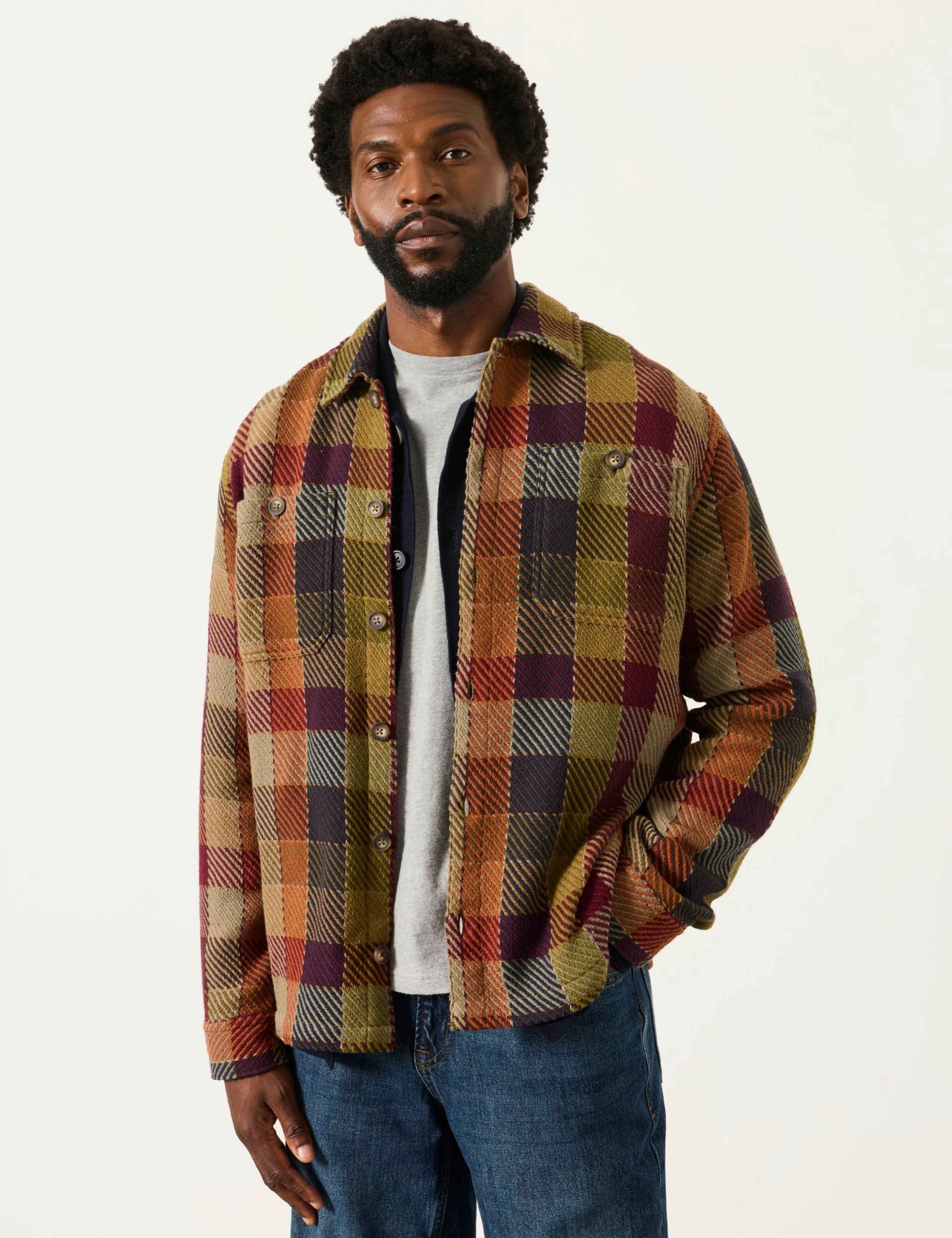 Regular Fit Pure Cotton Overshirt
