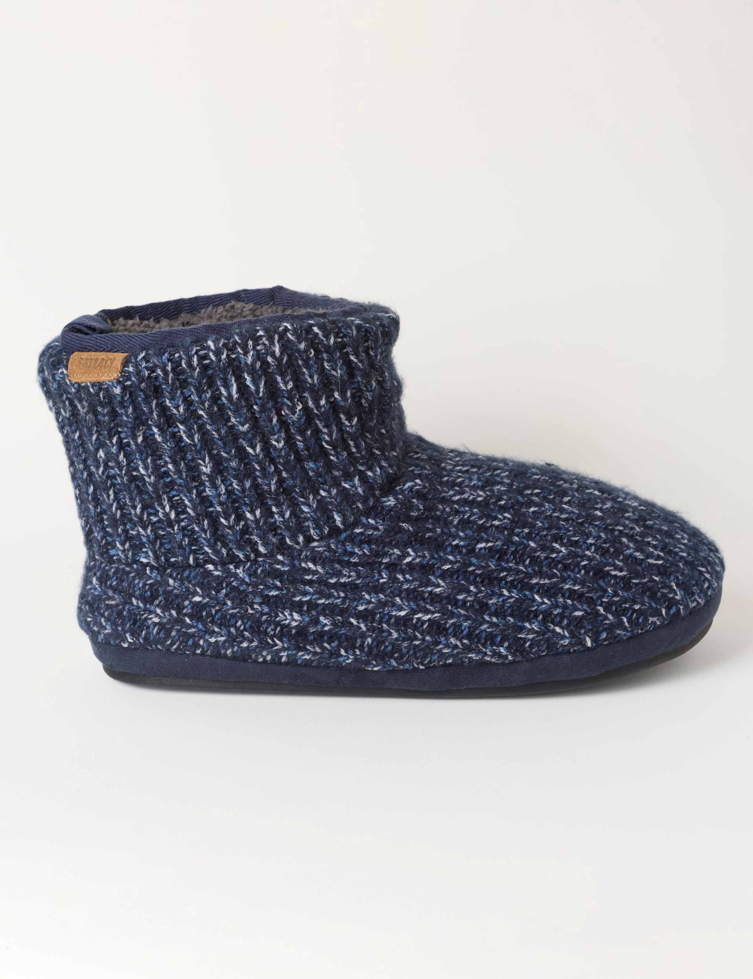 Knitted Slipper Boots