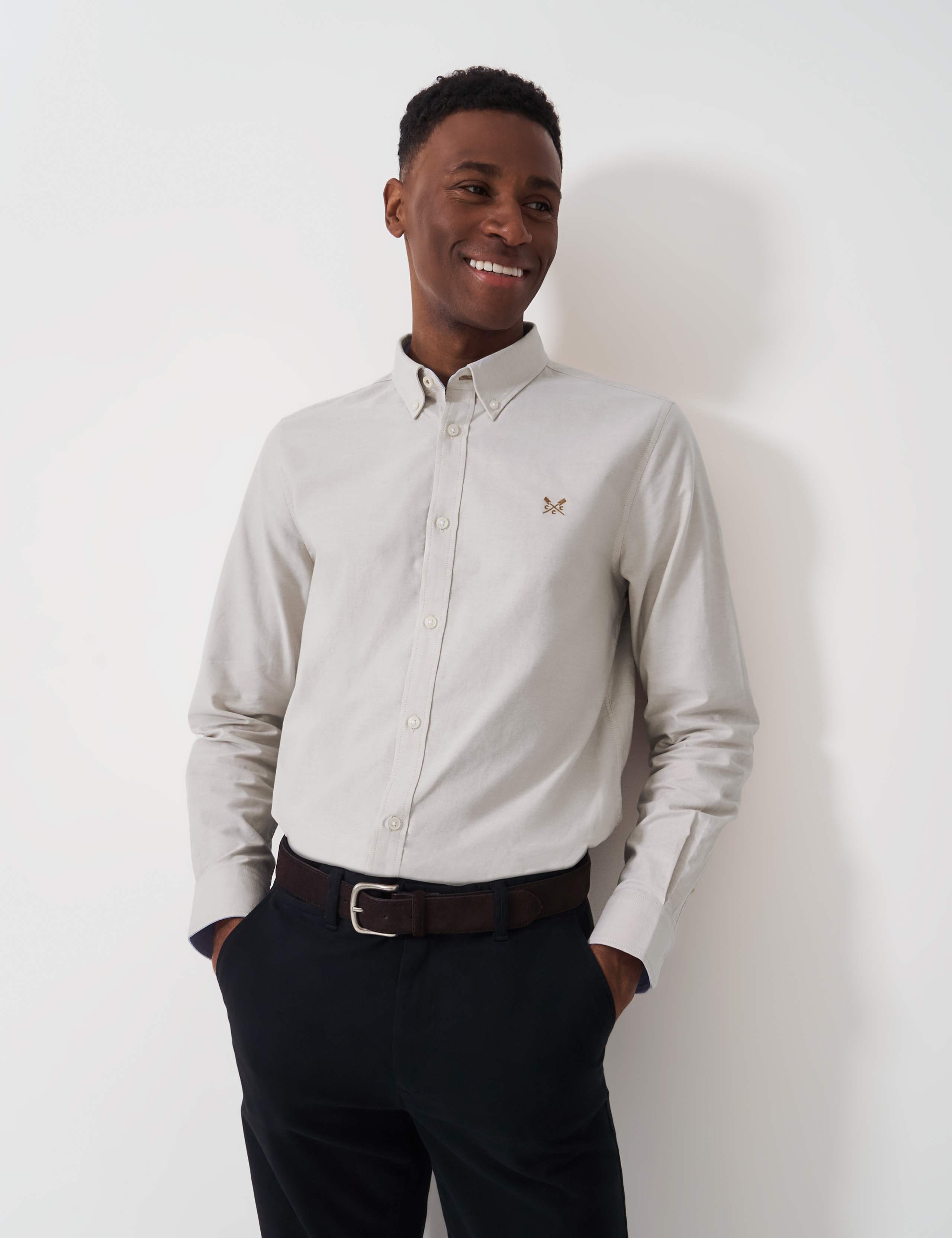 Slim Fit Pure Cotton Oxford Shirt