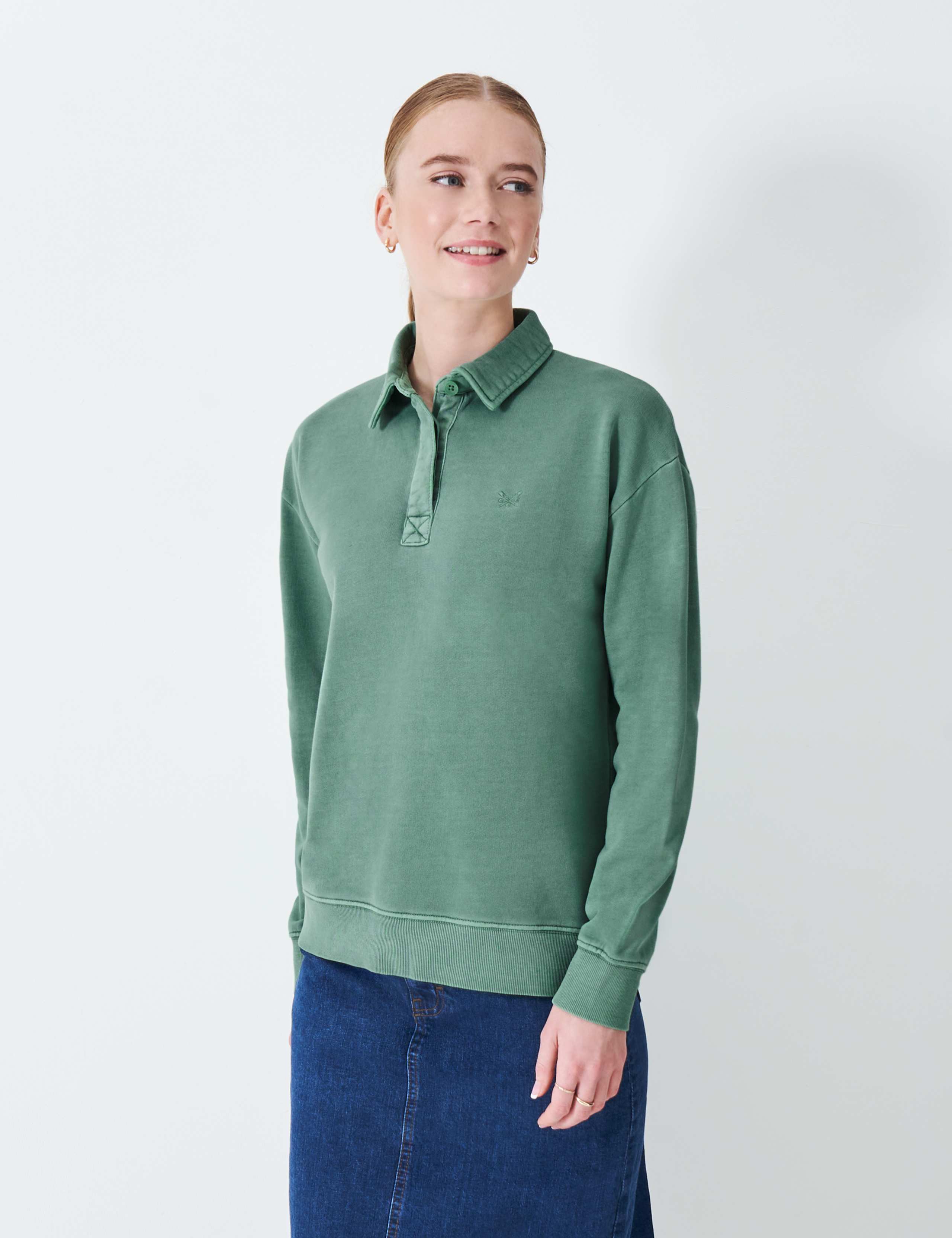 Pure Cotton Rugby Sweatshirt