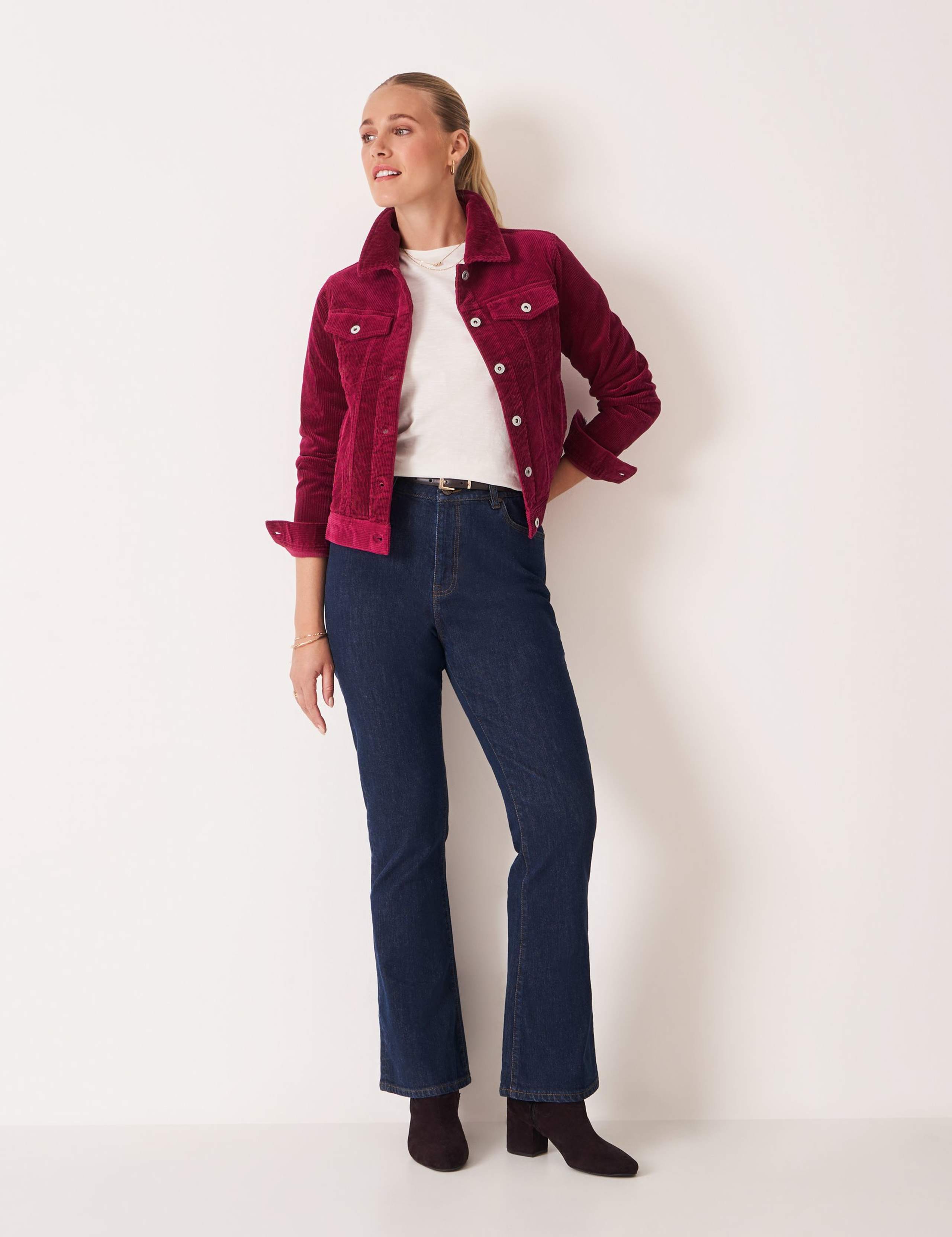 Cord Collared Western Jacket