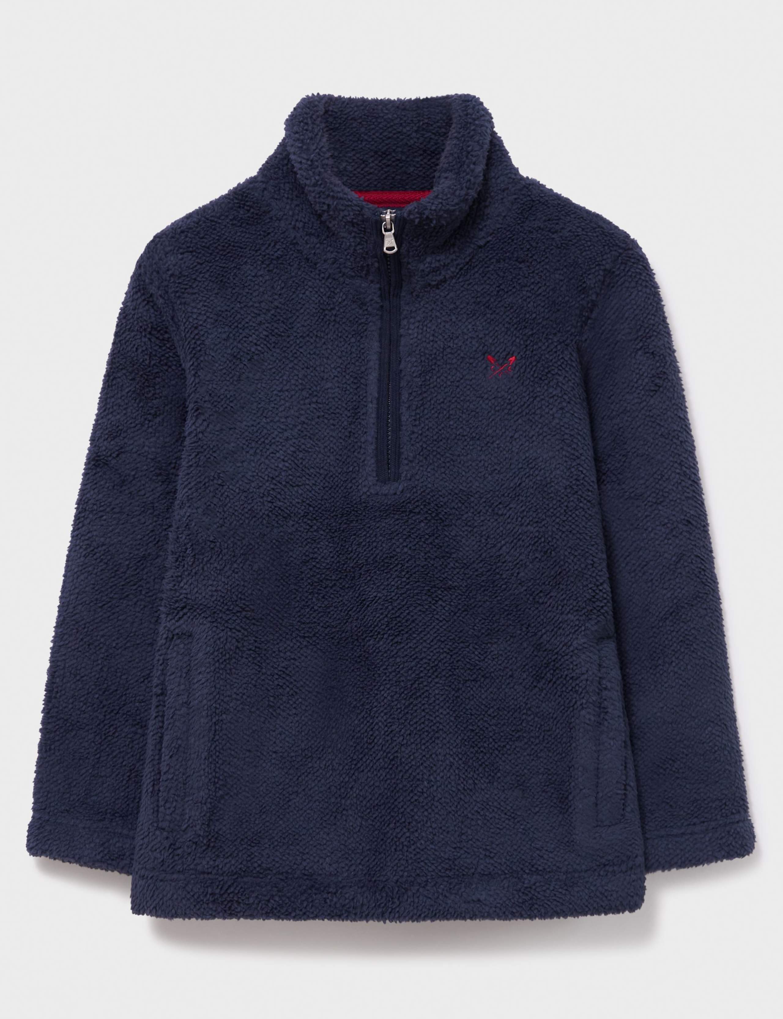 Half Zip Borg Fleece Top (3-12 Yrs)