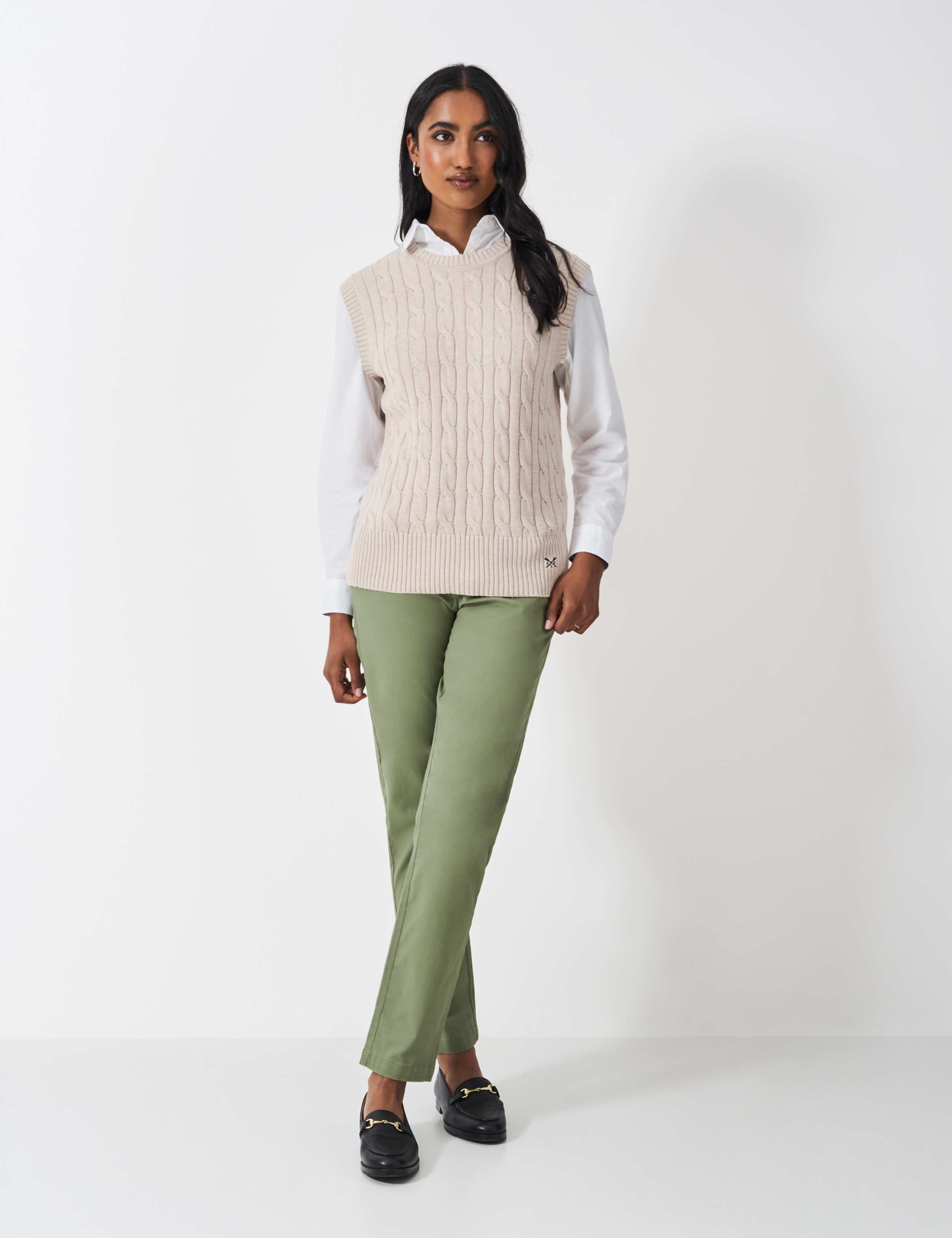 Cotton Rich Straight Leg Chinos
