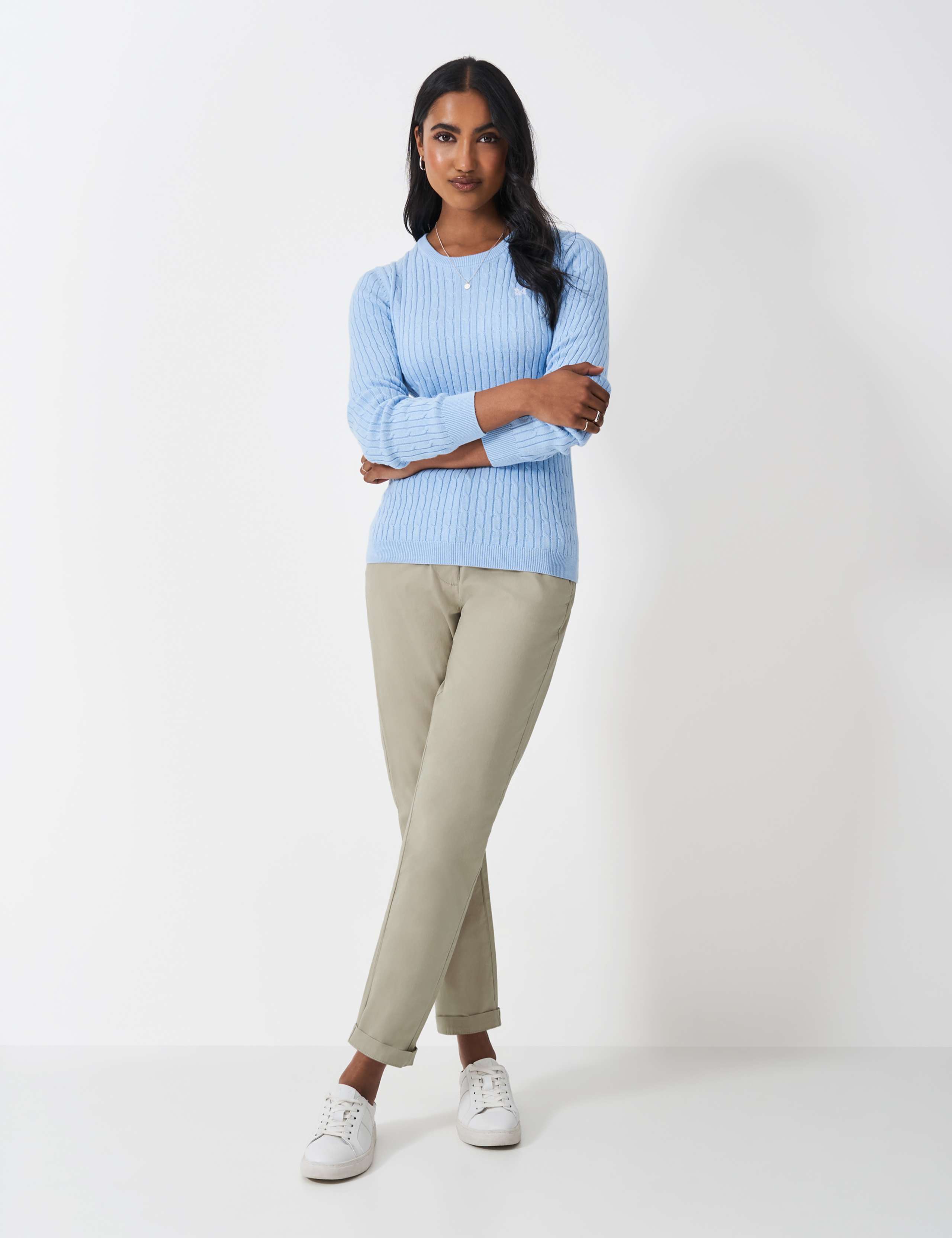 Cotton Rich Straight Leg Chinos