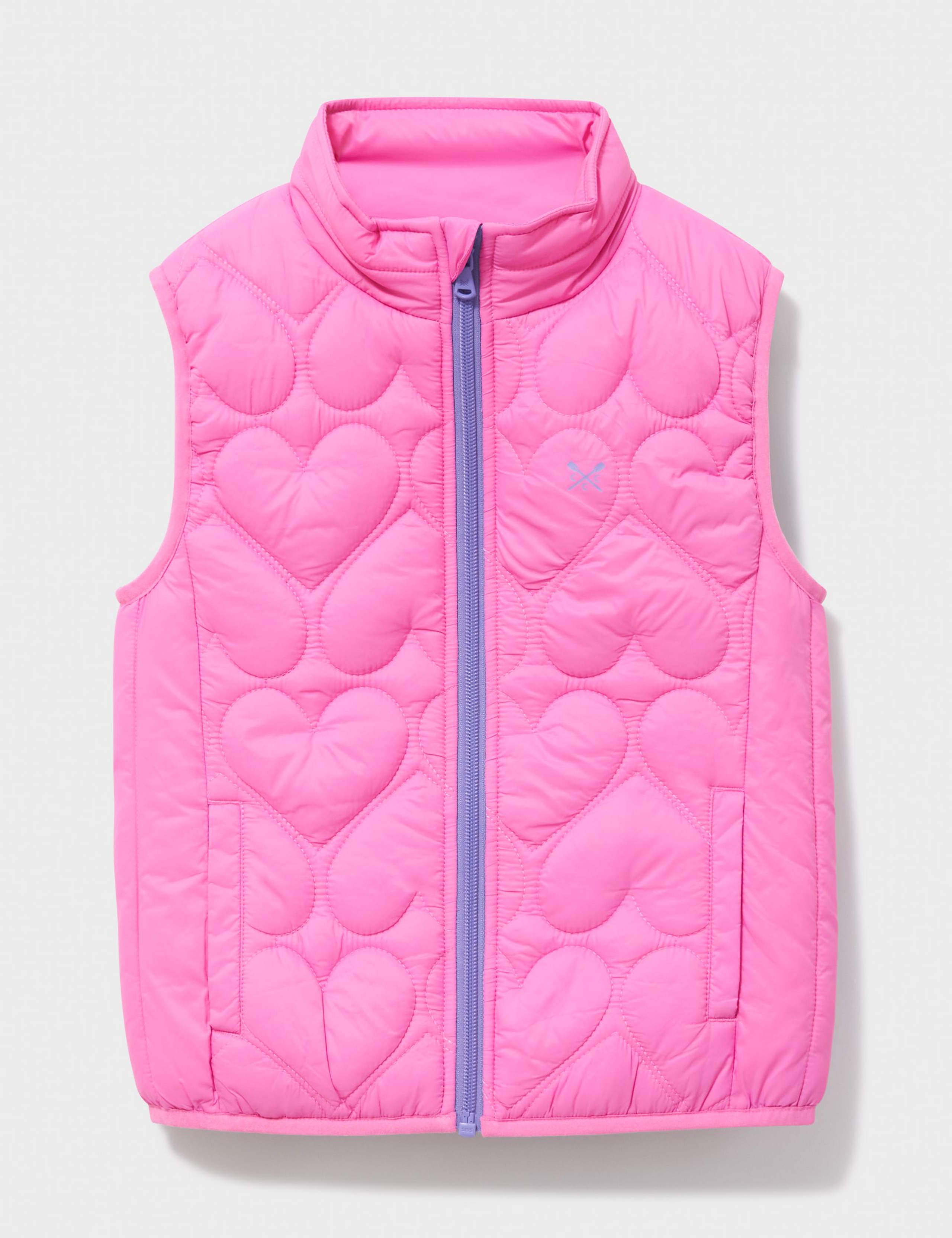 Heart Quilted Gilet (3-12 Yrs)