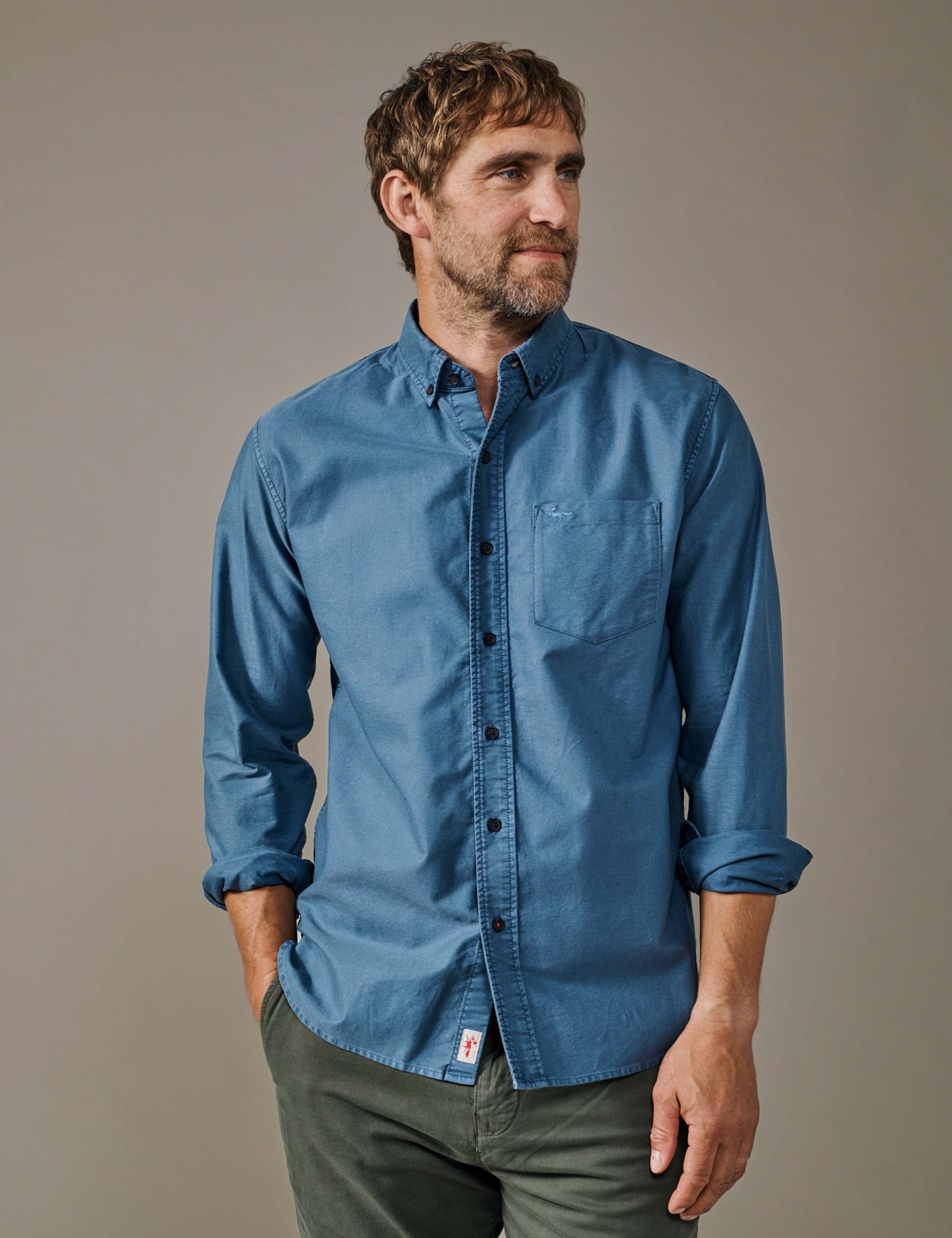 Regular Fit Pure Cotton Oxford Shirt