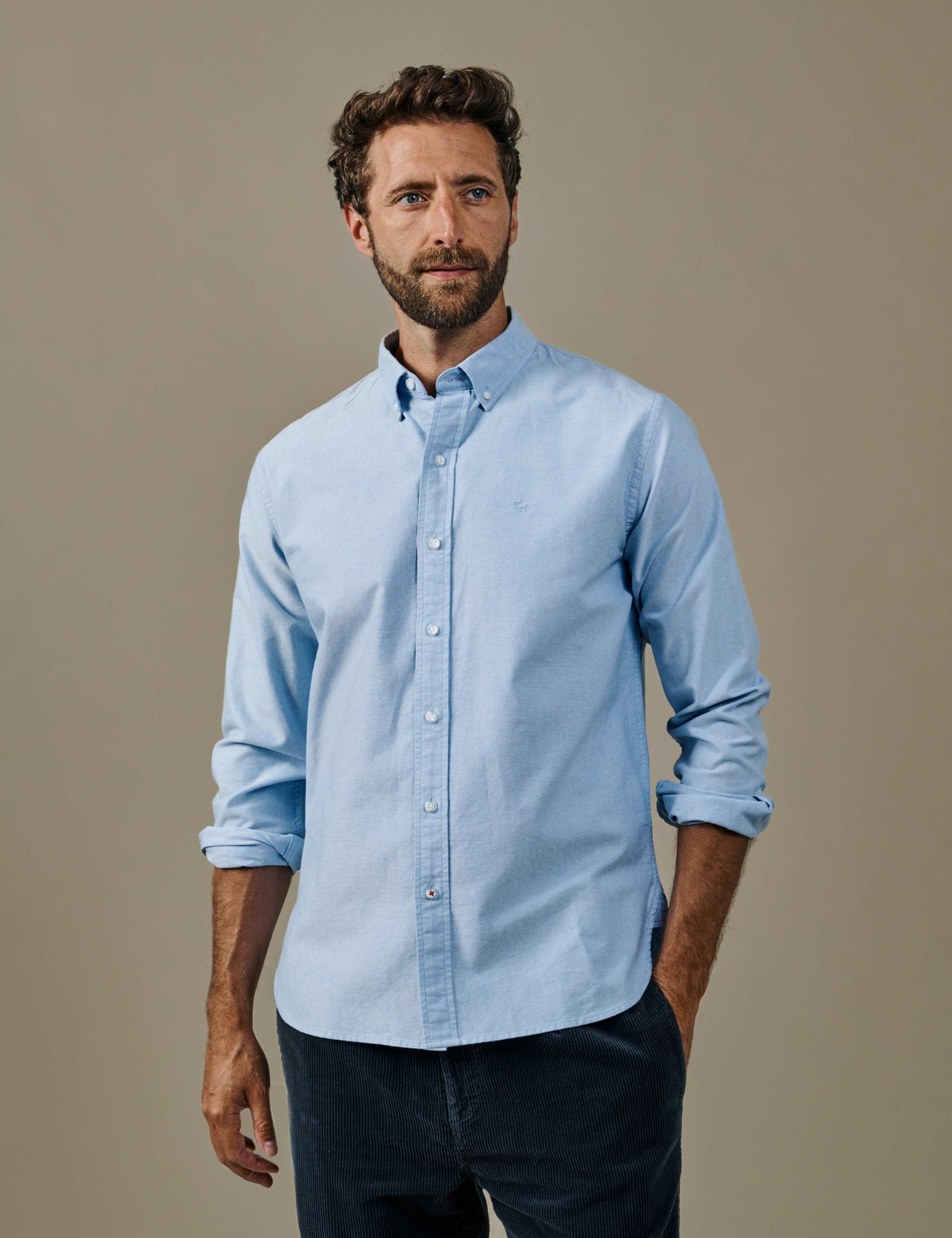 Regular Fit Pure Cotton Oxford Shirt