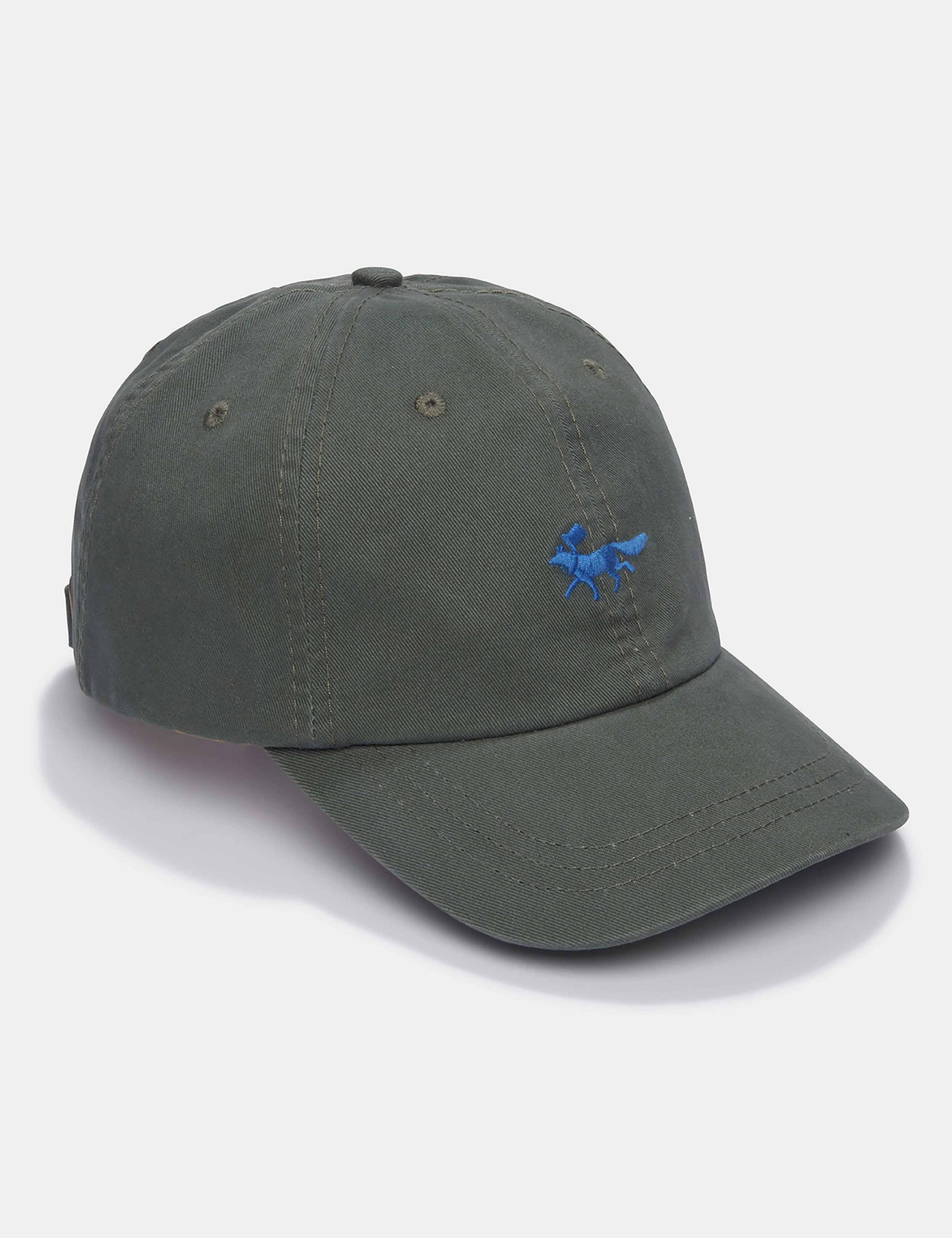 Pure Cotton Embroidered Flat Cap