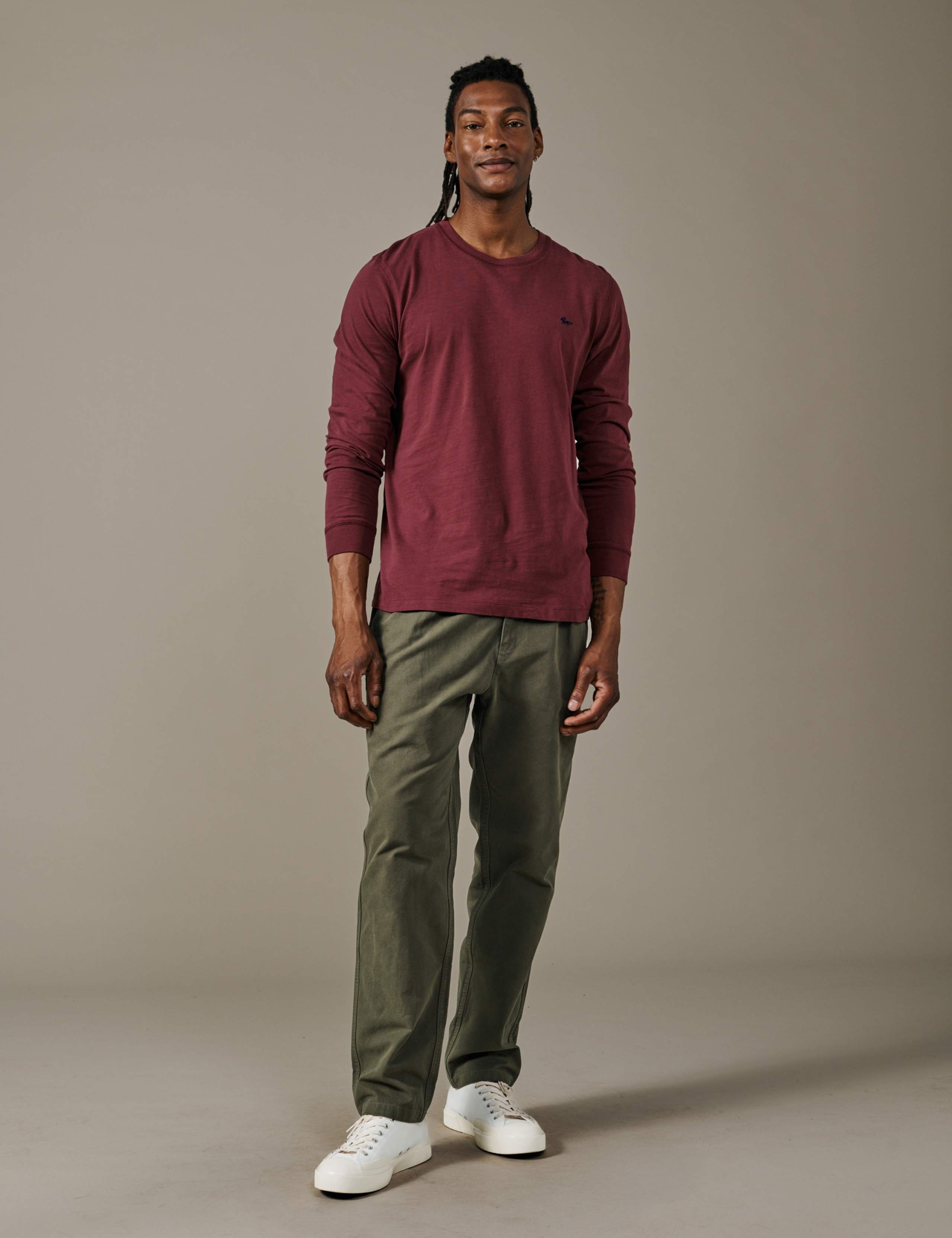 Pure Cotton Long Sleeve T-Shirt